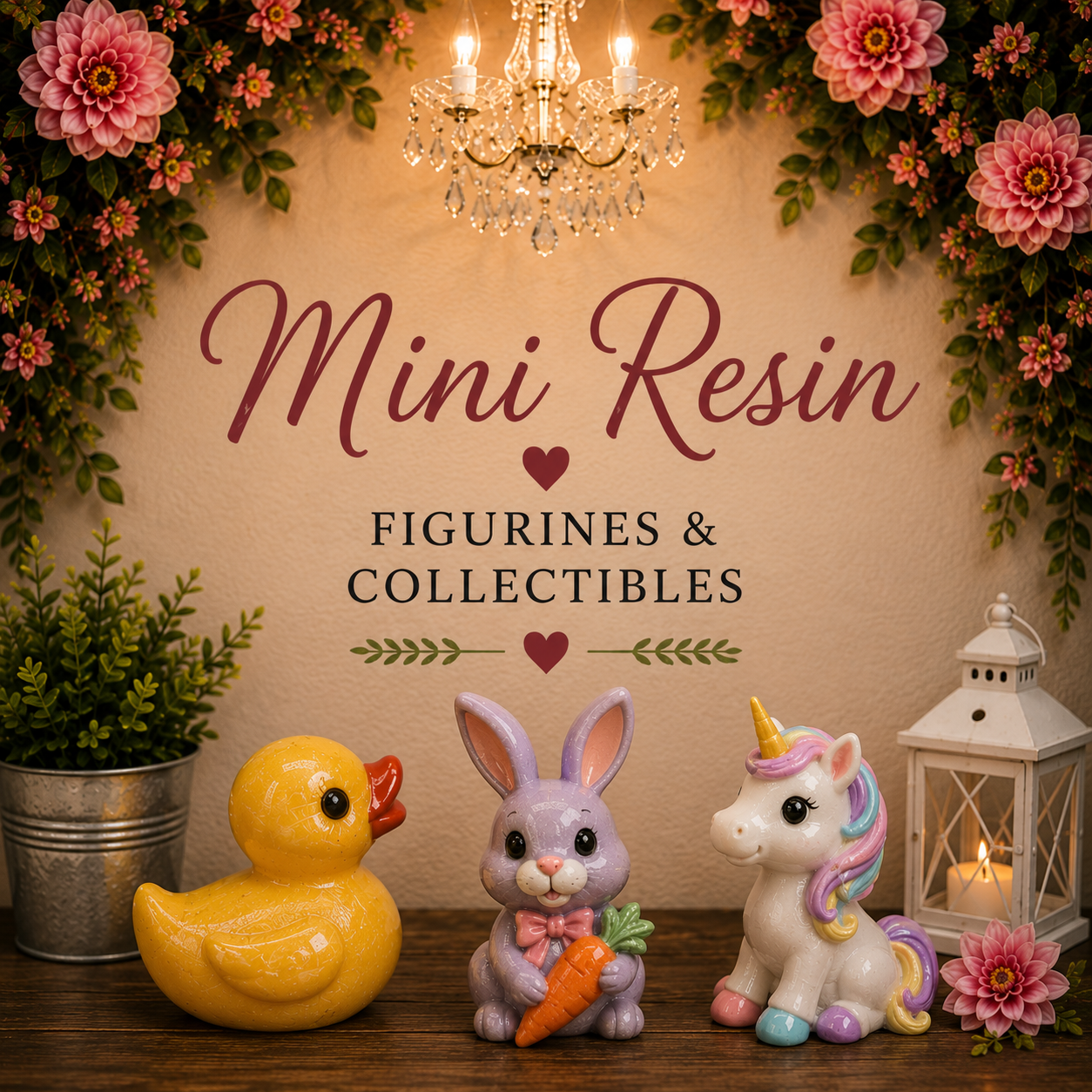 Mini Resin Figurines