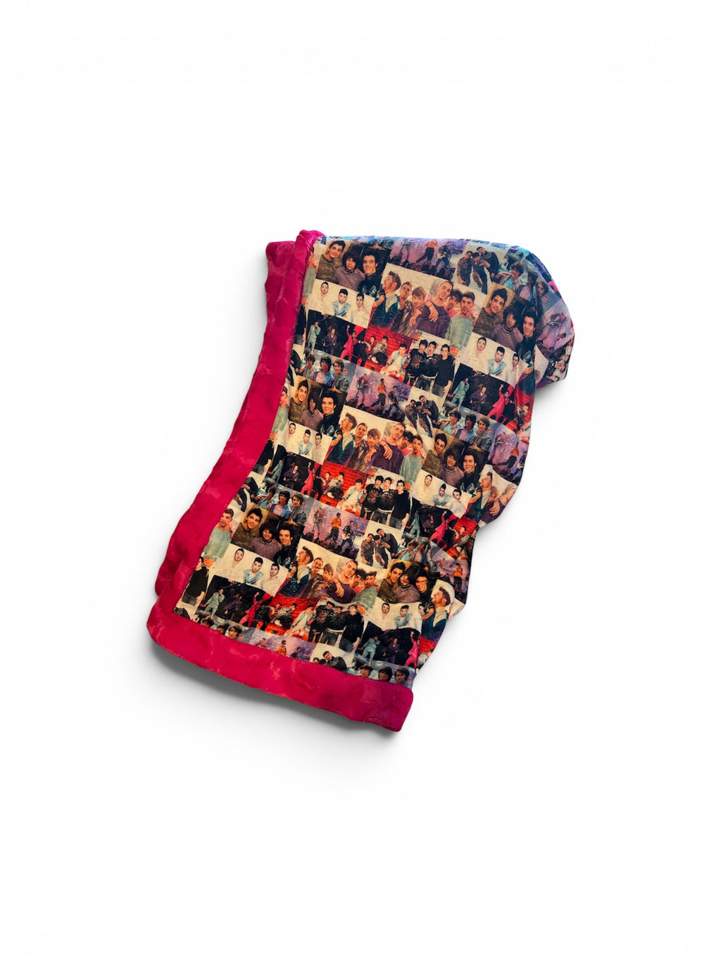 Jonas Brothers Minky Blanket Approx Size 53 x 64”