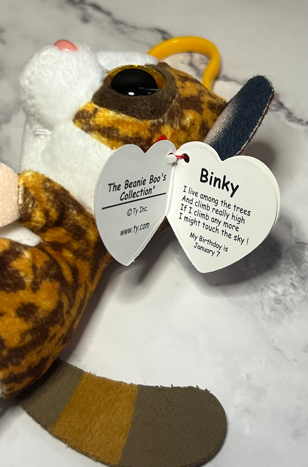 Ty Beanie Boo Plush Clip On - Various Characters to Choose From