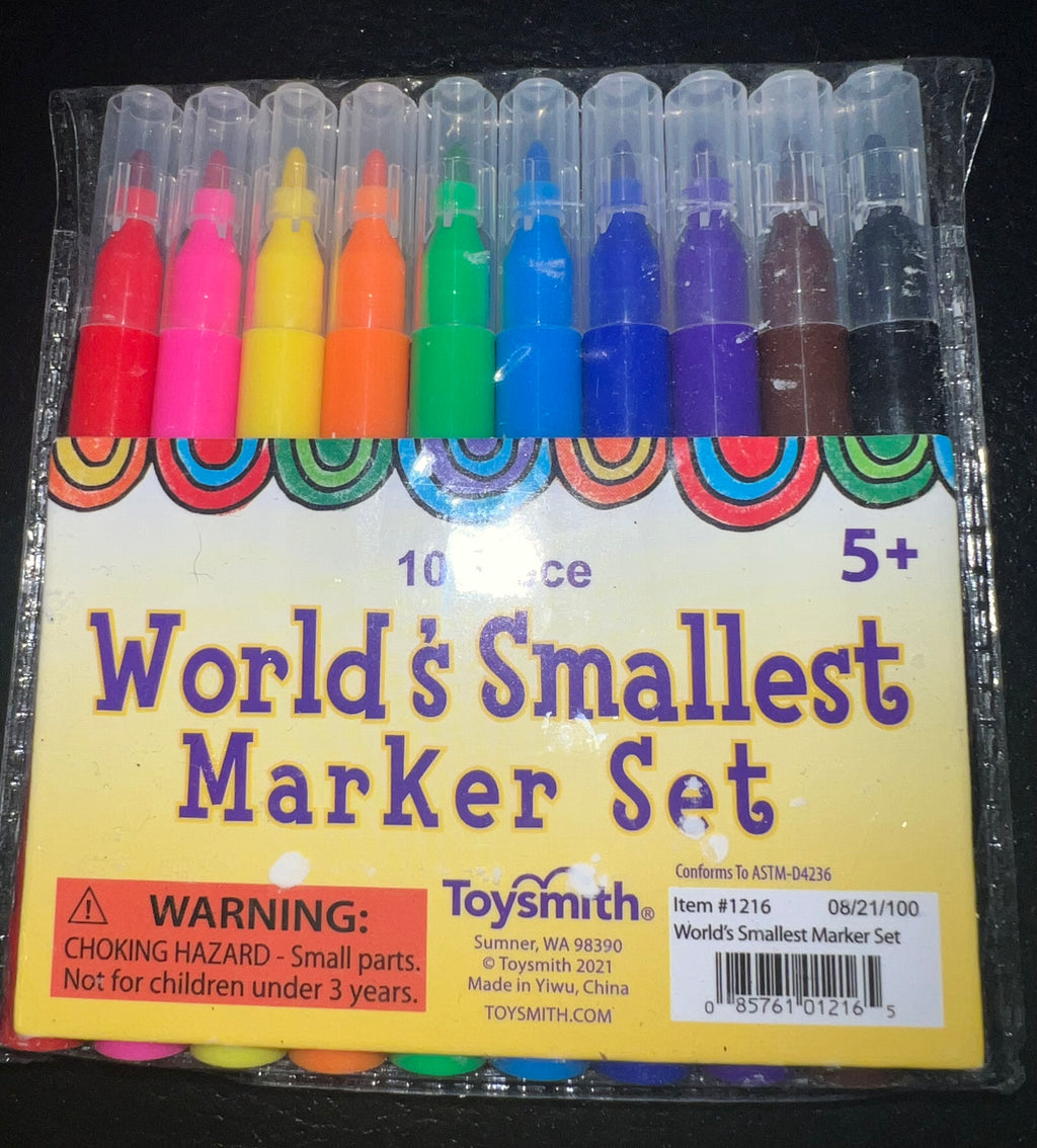 World’s Smallest Marker Set by Toysmith