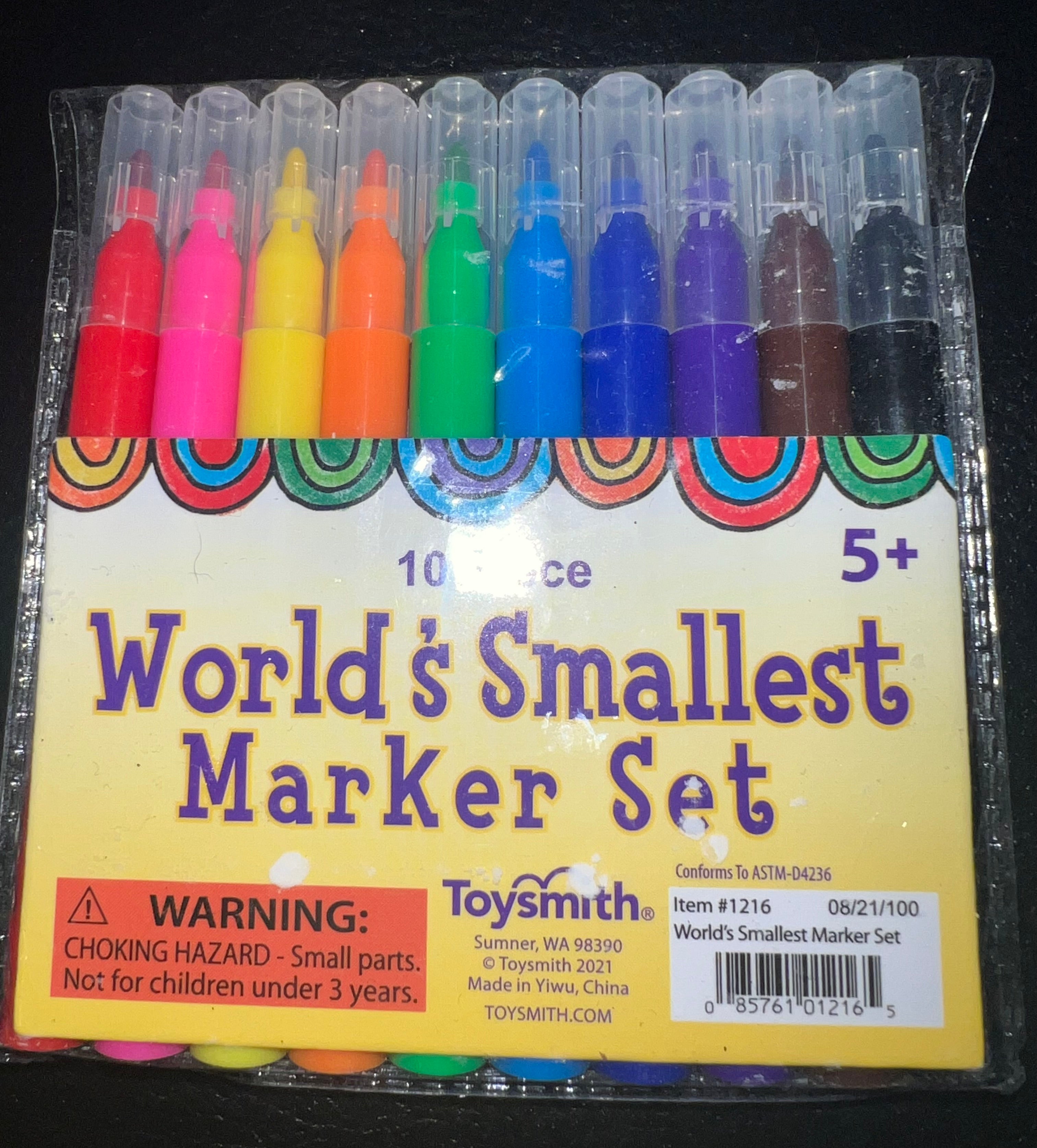World’s Smallest Marker Set by Toysmith