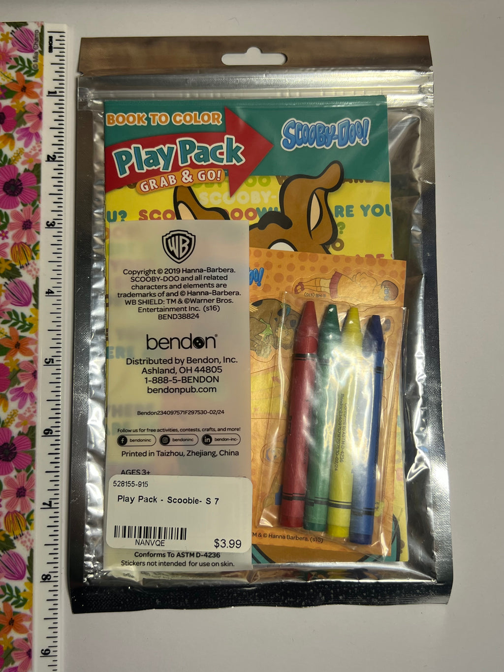 Grab-and Go Coloring Play-packs - Various Themes