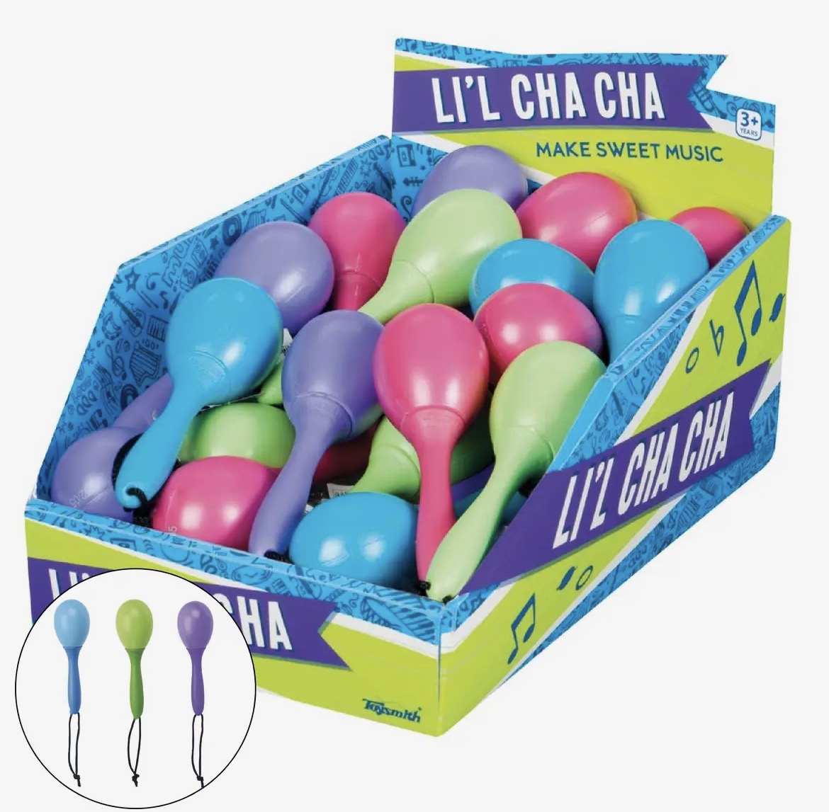 Li,L Cha Cha Maracas with Lanyard