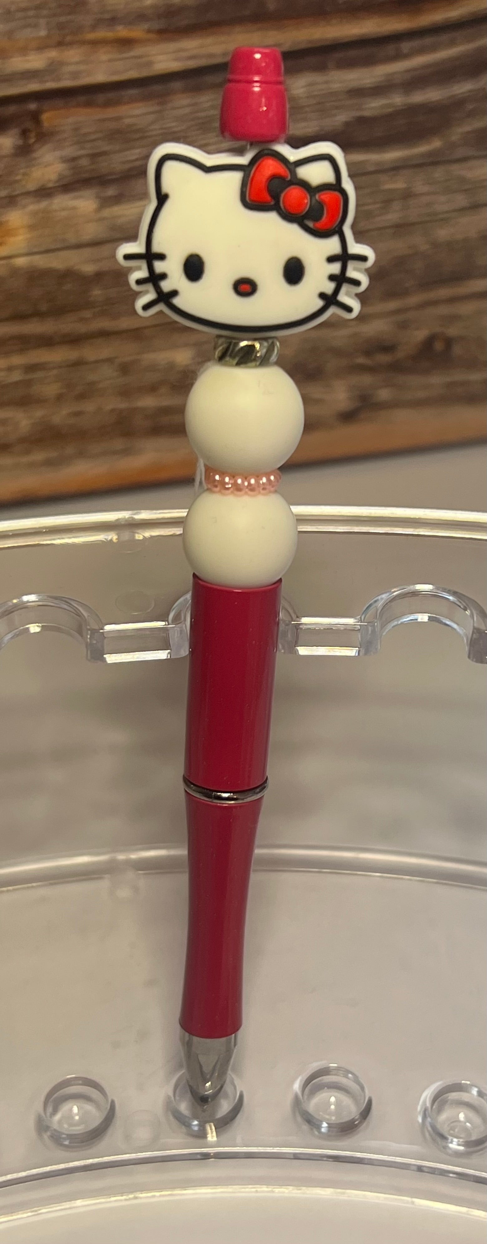 Beadable Pen - Hello Kitty