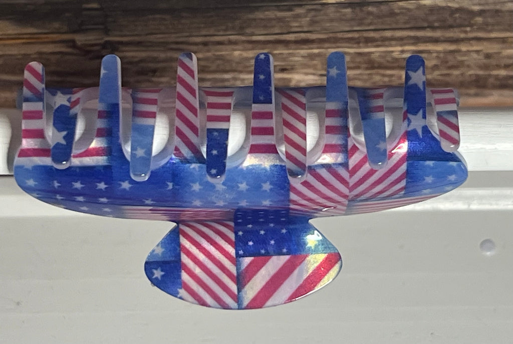HairClaw / Clip - Patriotic July 4th
