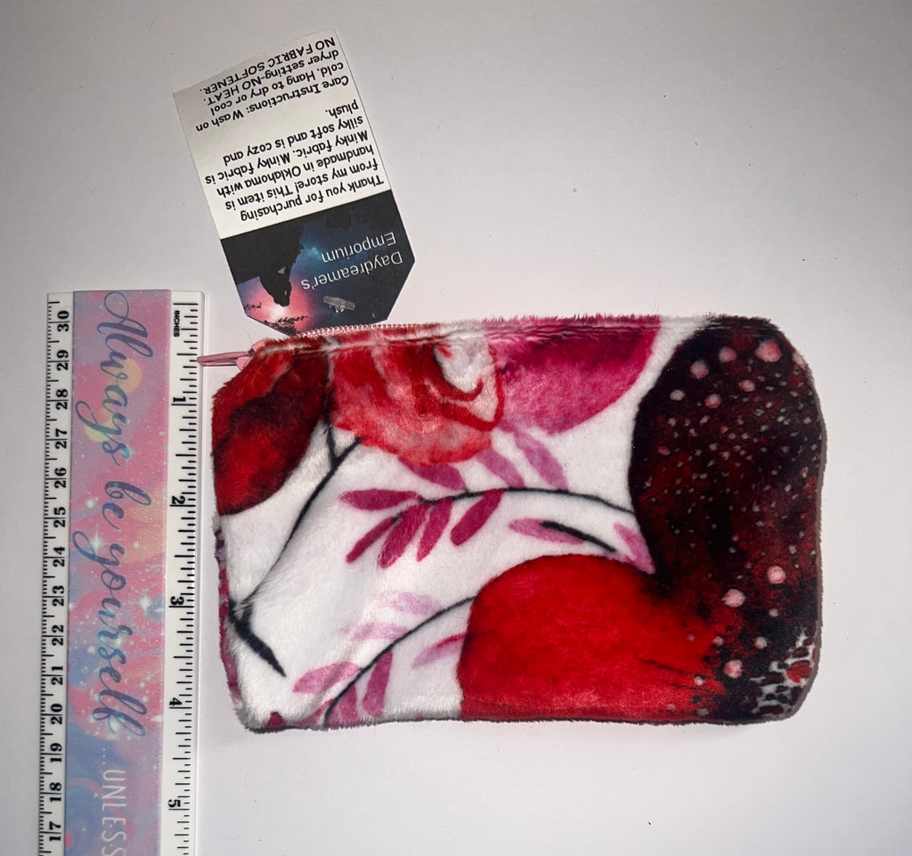 Minky Wild At Heart Pouch Bag