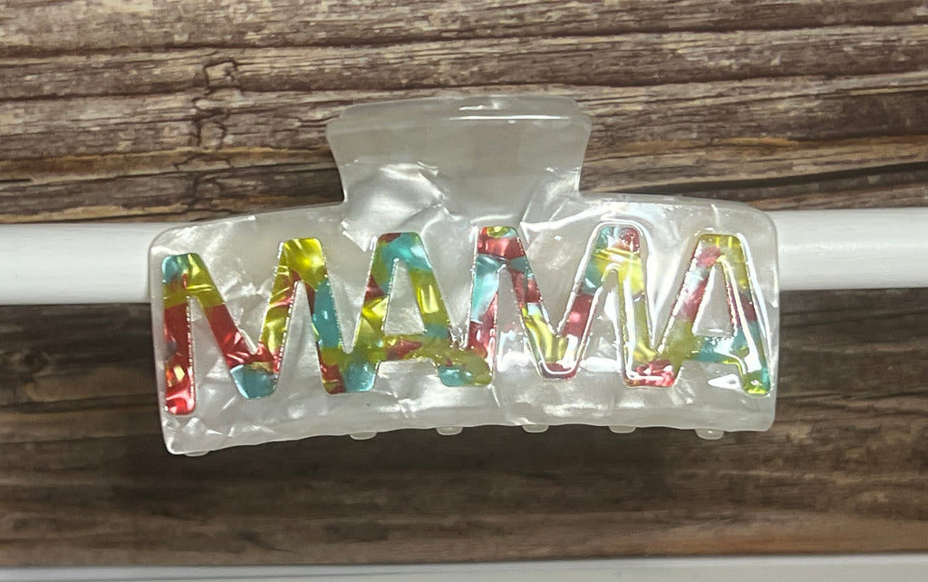 Hair Claw / Clip - Mama