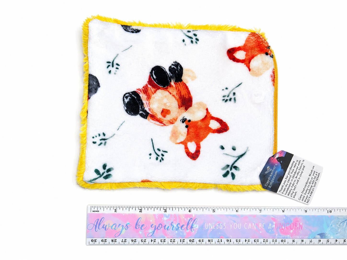 Minky Pouch - Fox