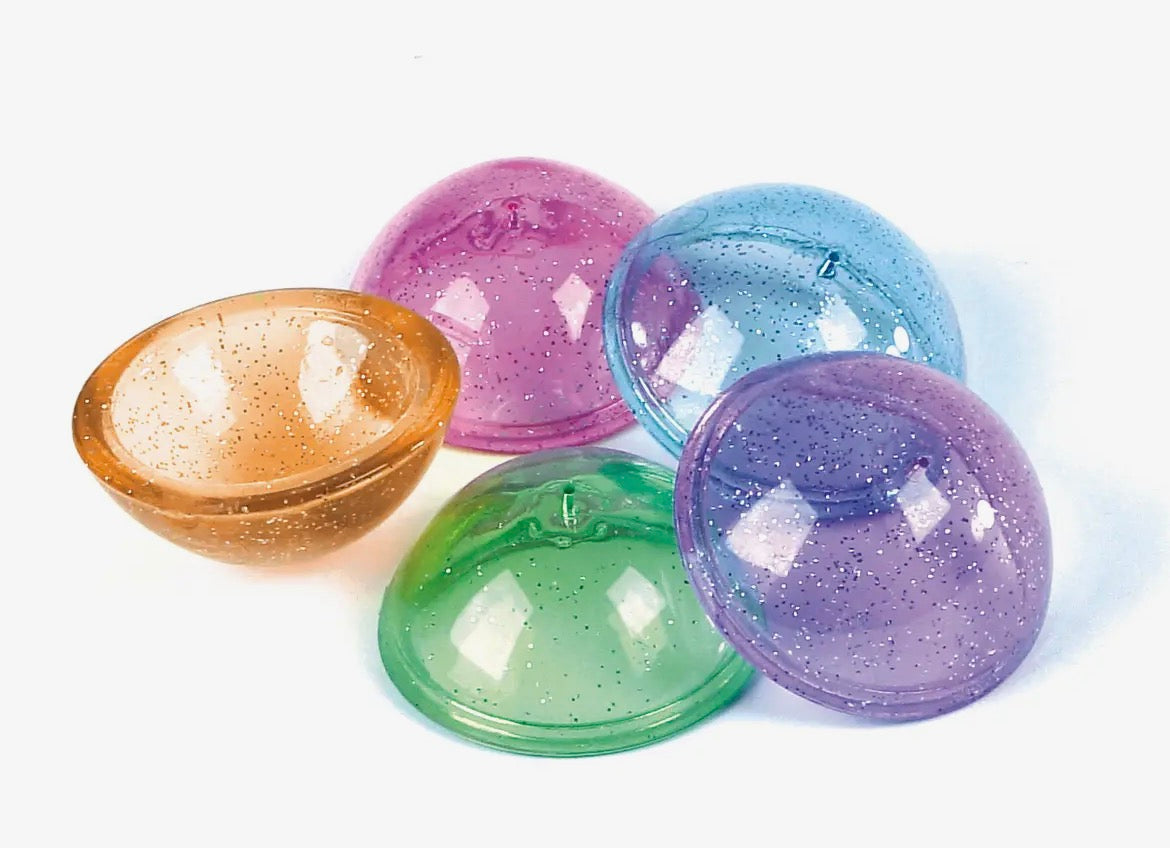 Jumbo Glitter Poppin’ Hoppers by Toysmith - Fidget, Stress Relief