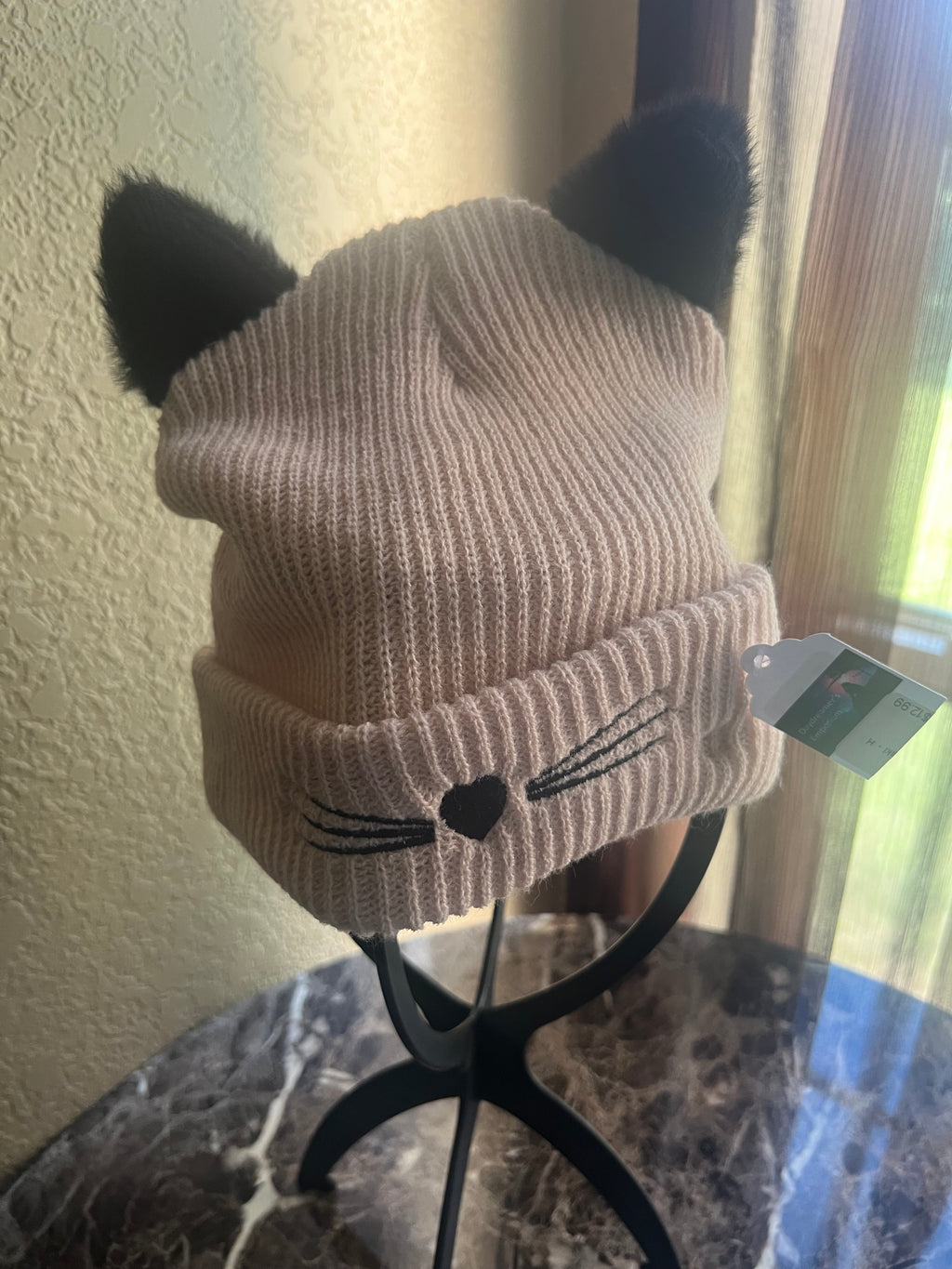Cute Cat Ear Knit Beanie Hat