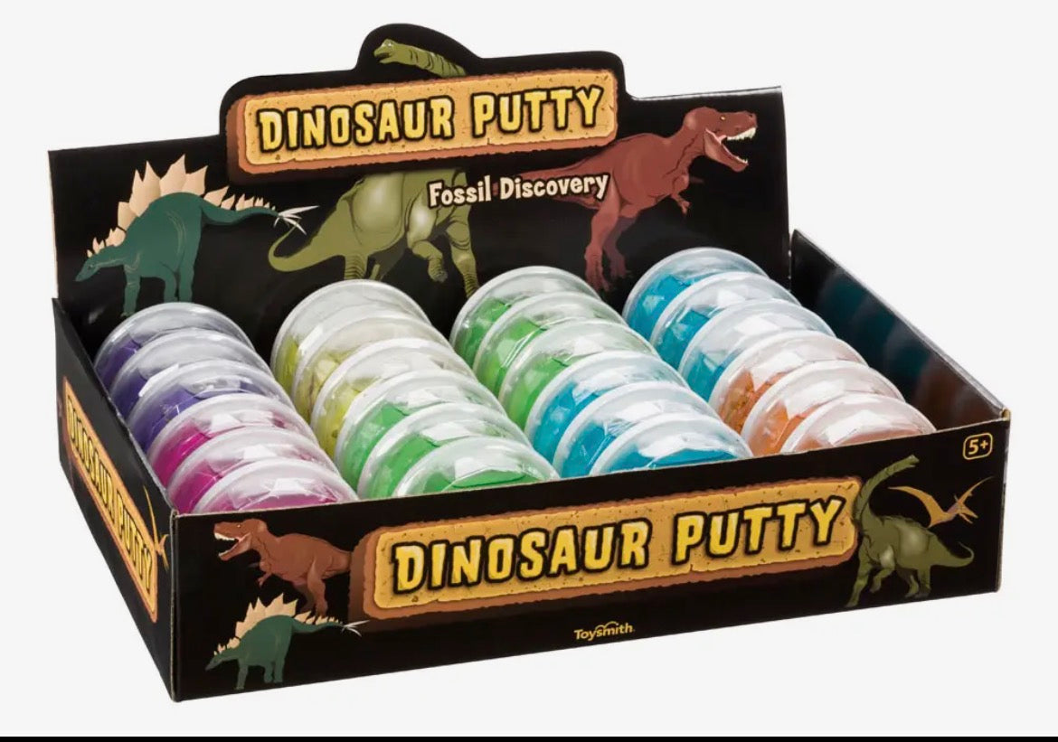 Dinosaur Fossil Putty, Reusable by Toysmith