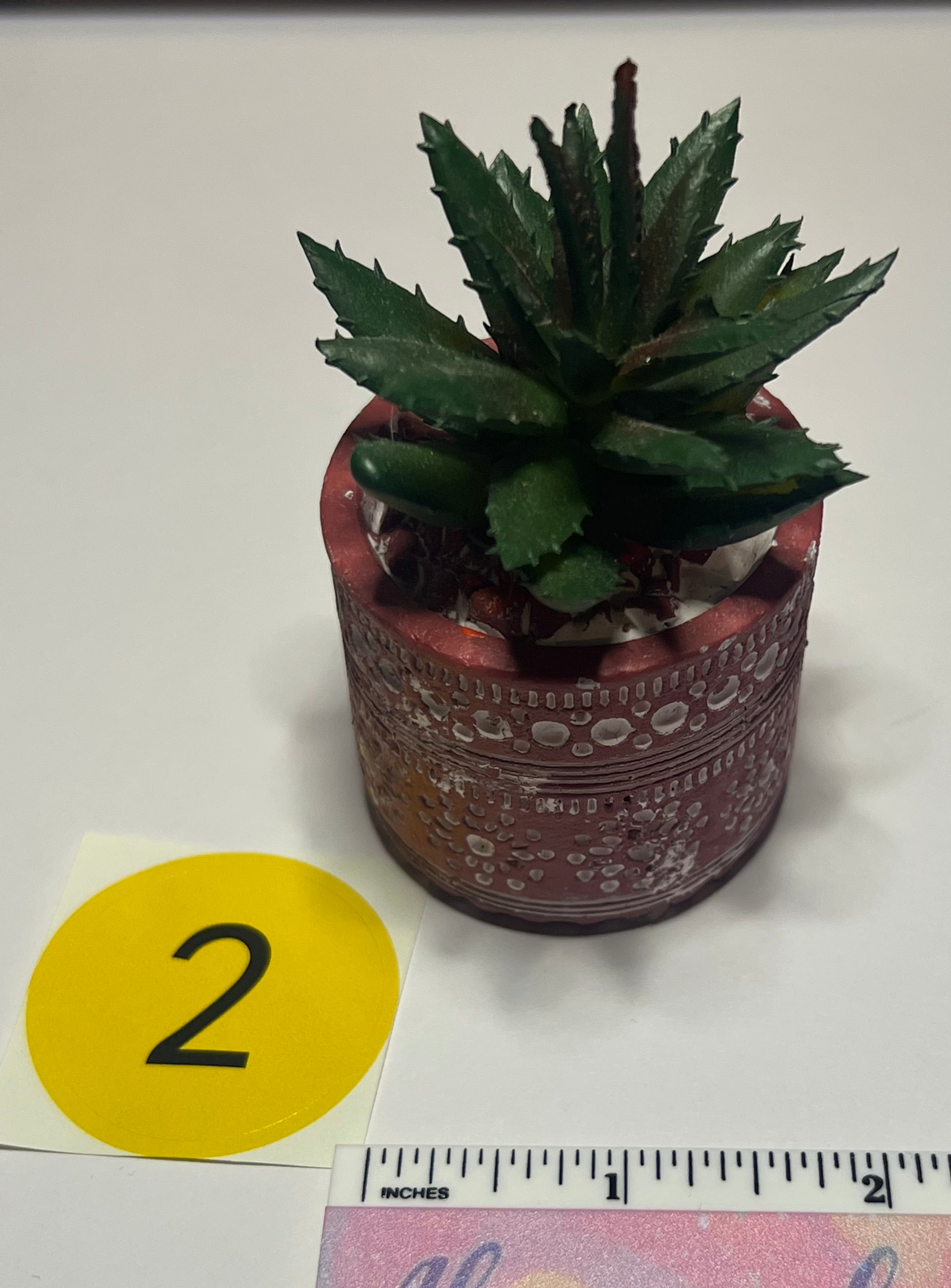 Mini Faux Succulent Terracotta Pots