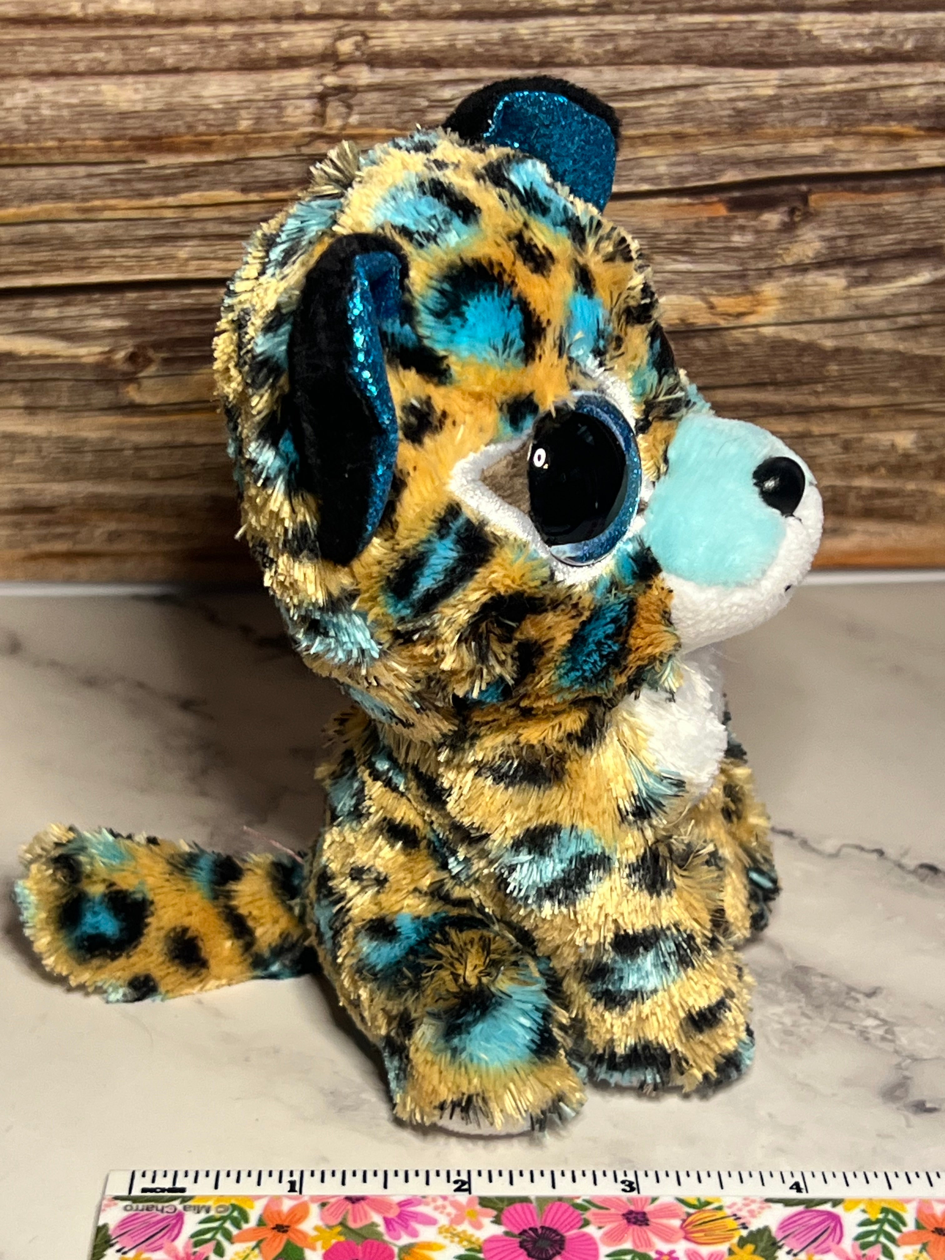 Ty Beanie Baby - Cobalt Kitty Cat