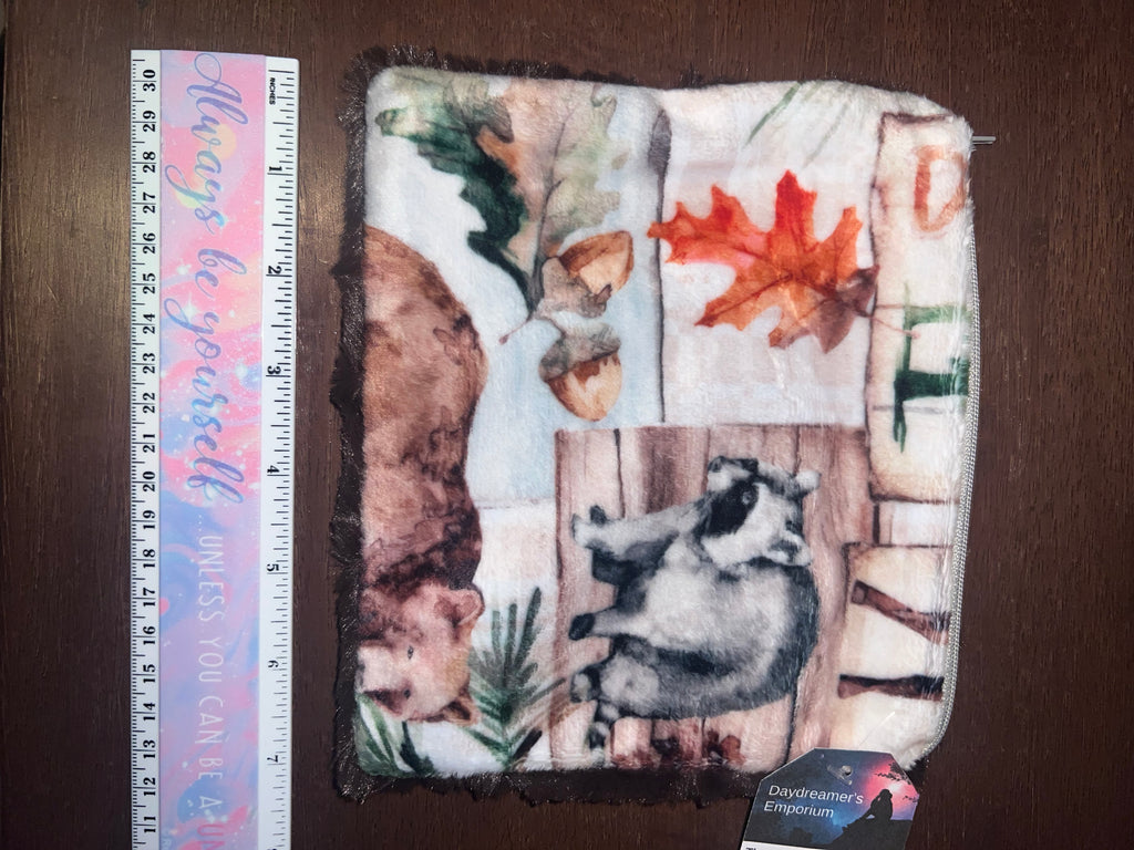 Minky Pouch - Lodge