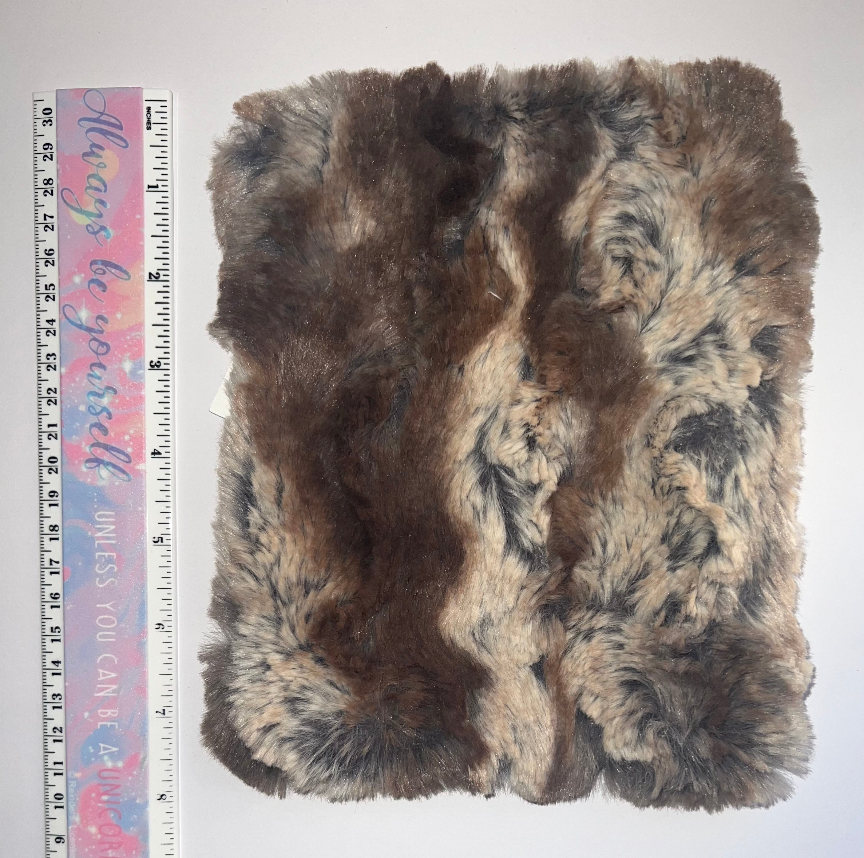 Minky Pine Forrest Pouch Bag