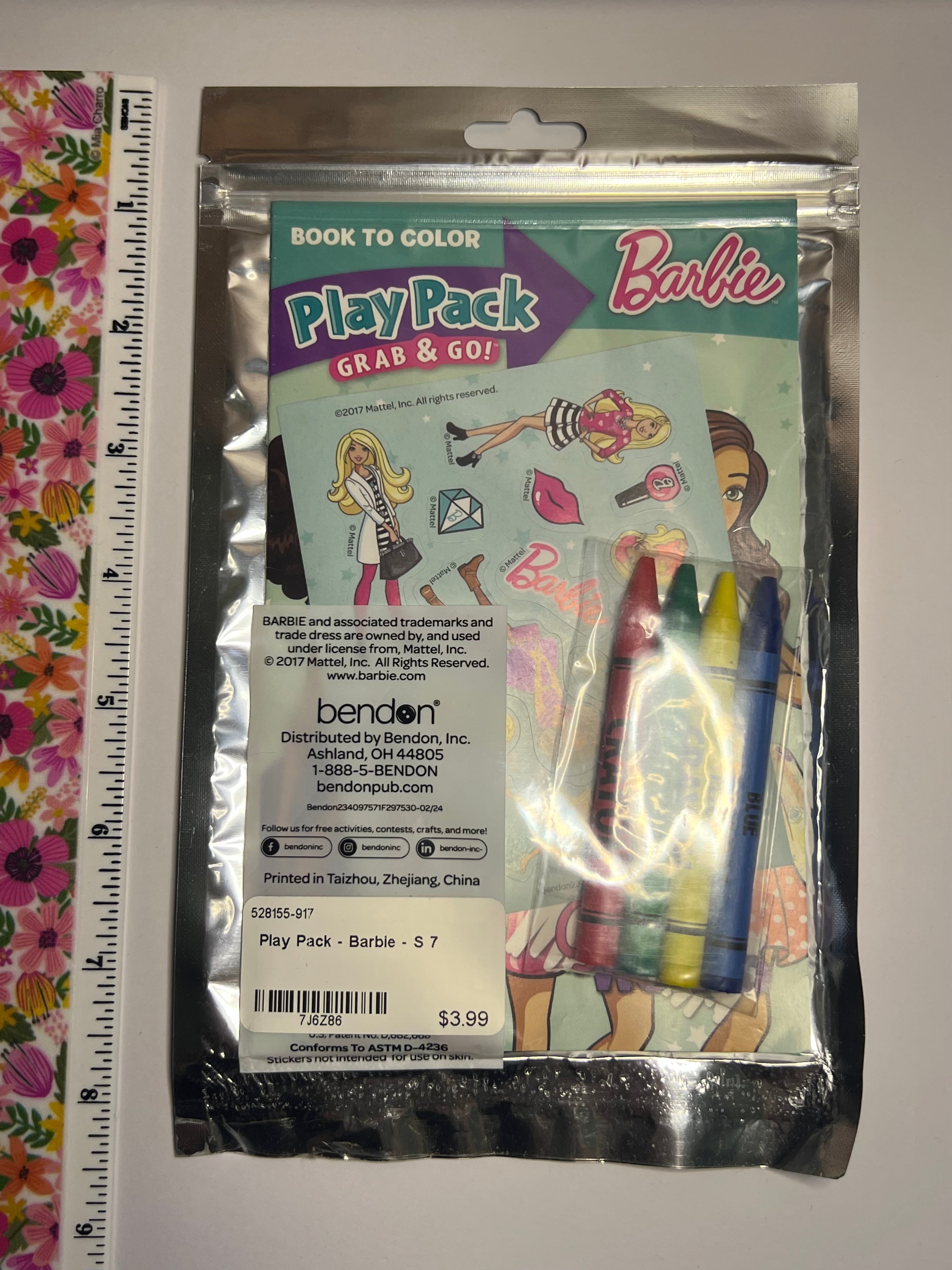 Grab-and Go Coloring Play-packs - Various Themes