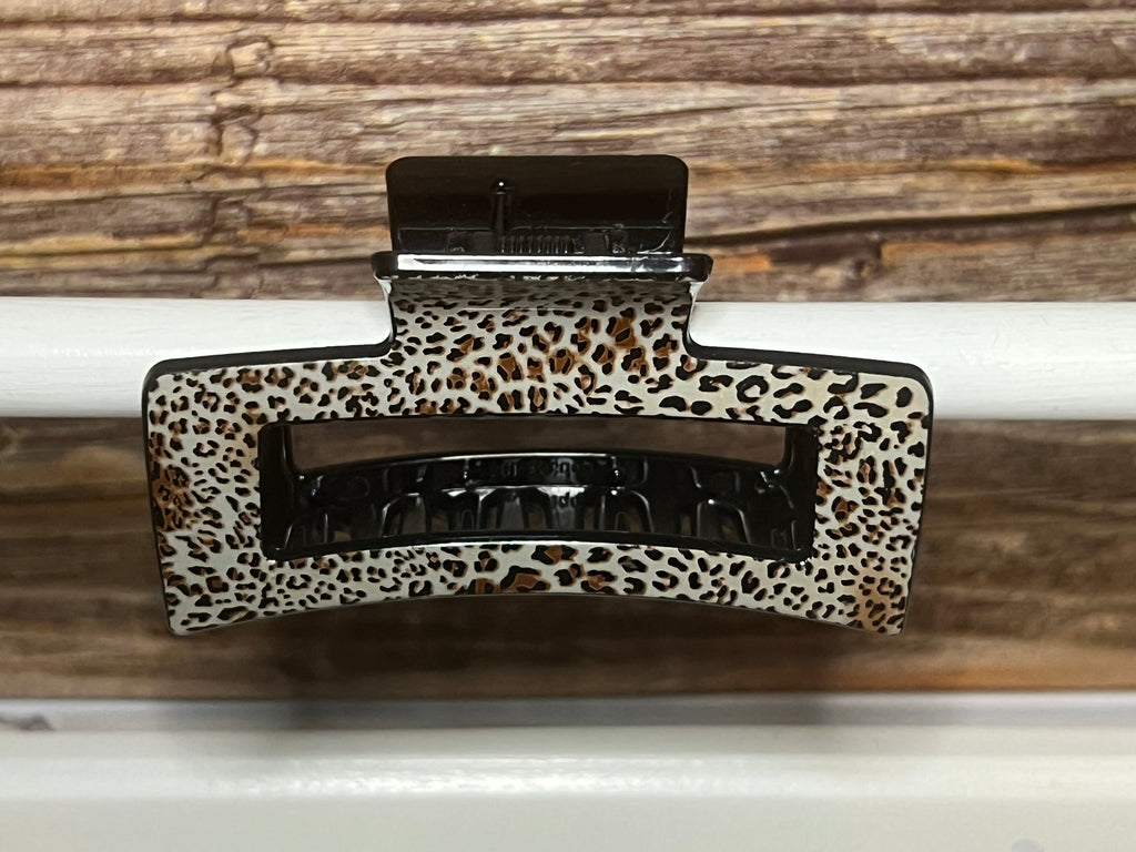 Hair Claw / Clip - Leopard