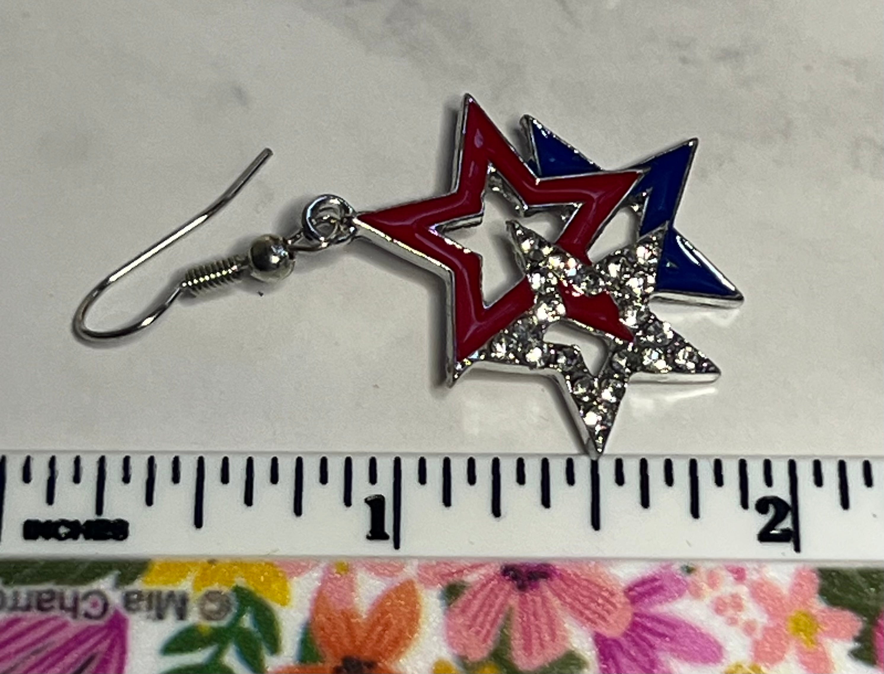 Earring - Patriotic Stars