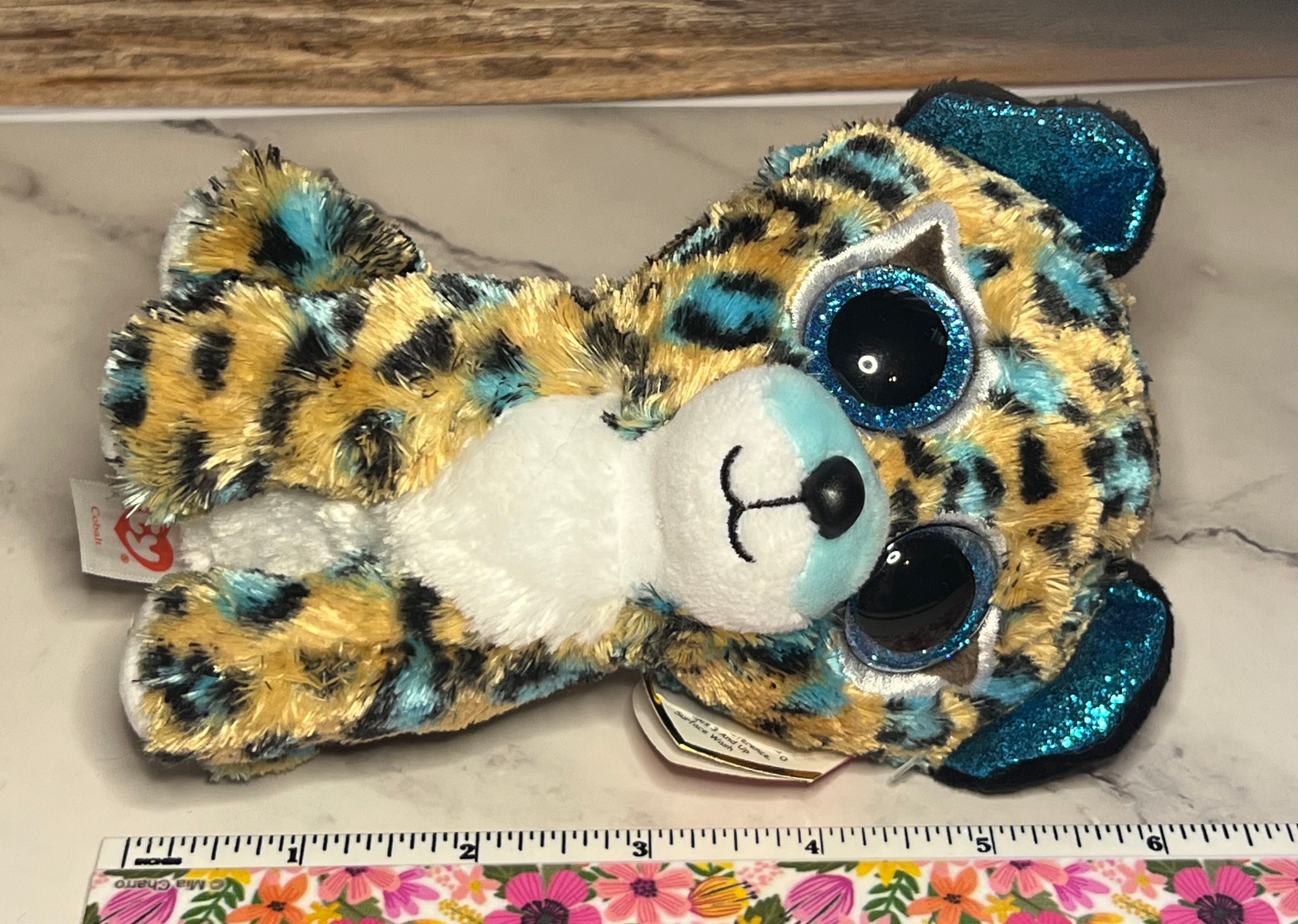 Ty Beanie Baby - Cobalt Kitty Cat