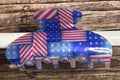 HairClaw / Clip - Patriotic July 4th