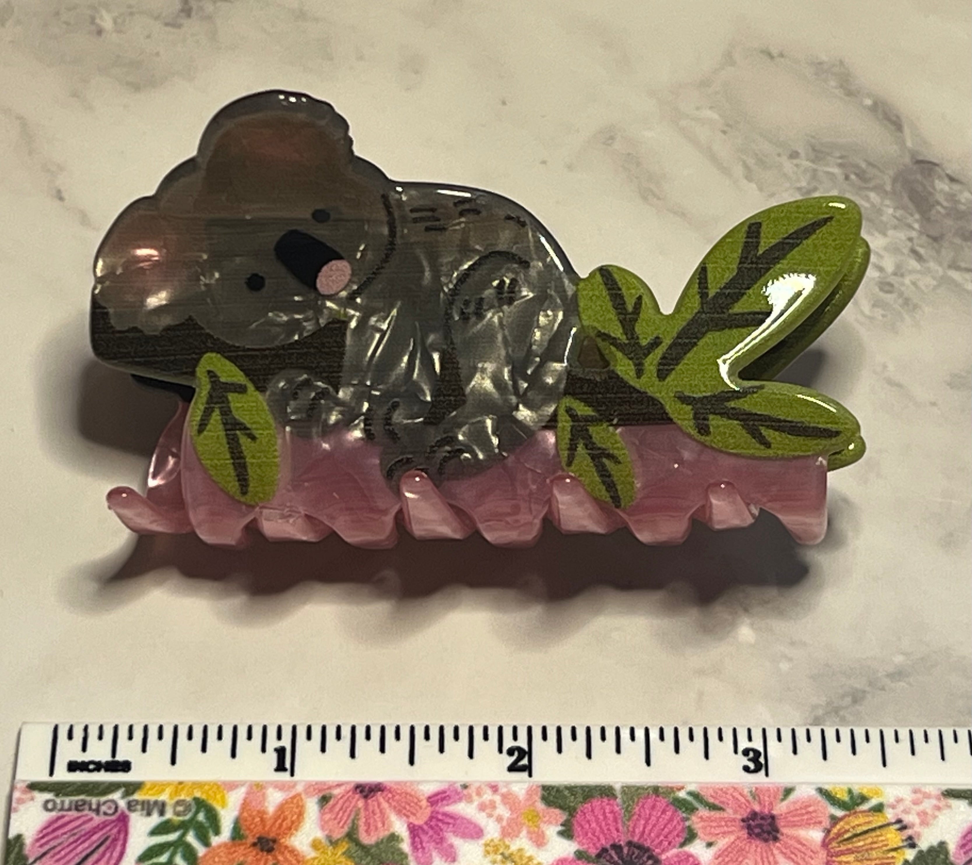 Hair Claw / Clip - Koala
