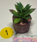 Mini Faux Succulent Terracotta Pots