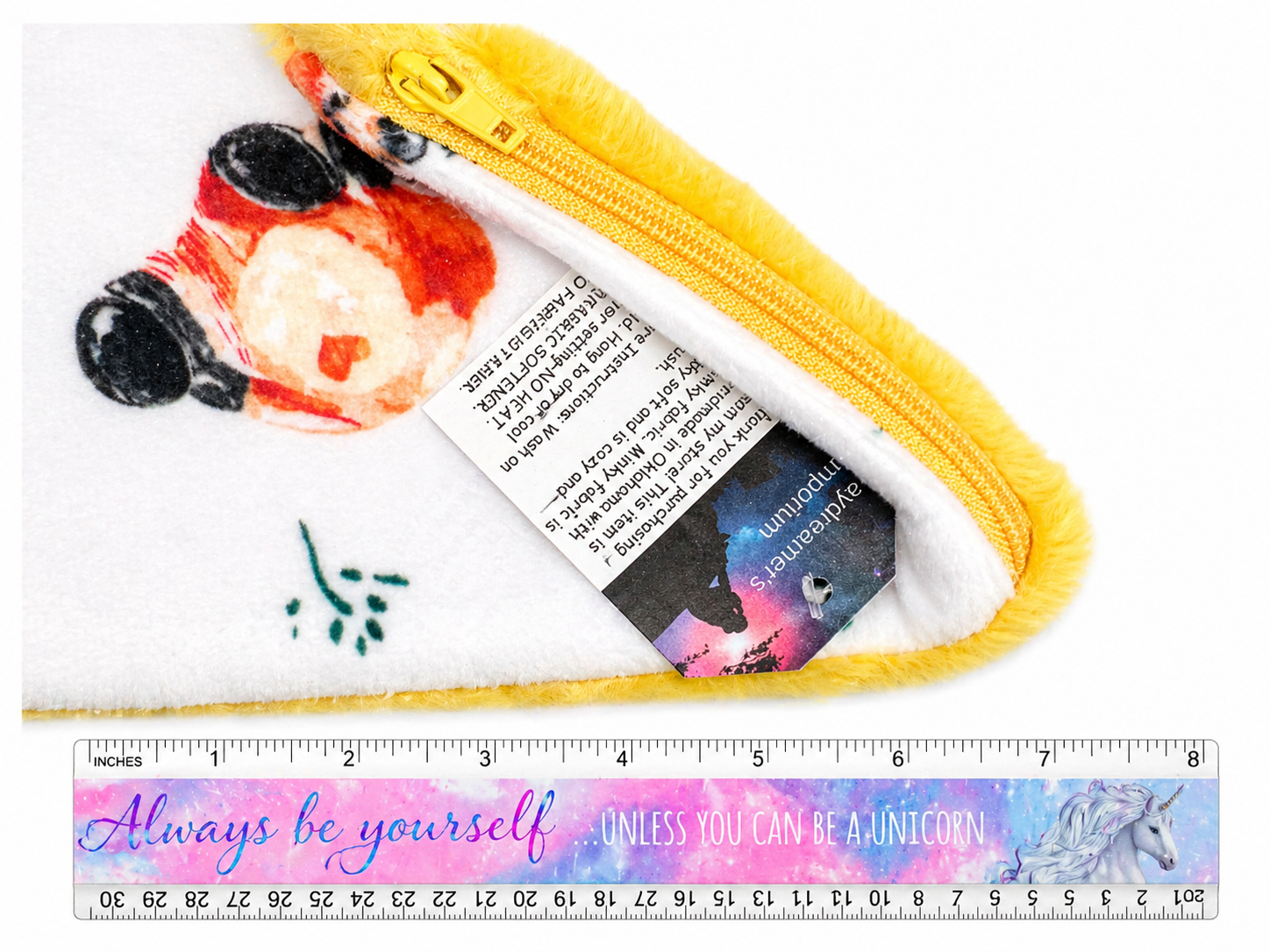 Minky Pouch - Fox