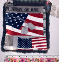 Minky Pouch Bag - Army