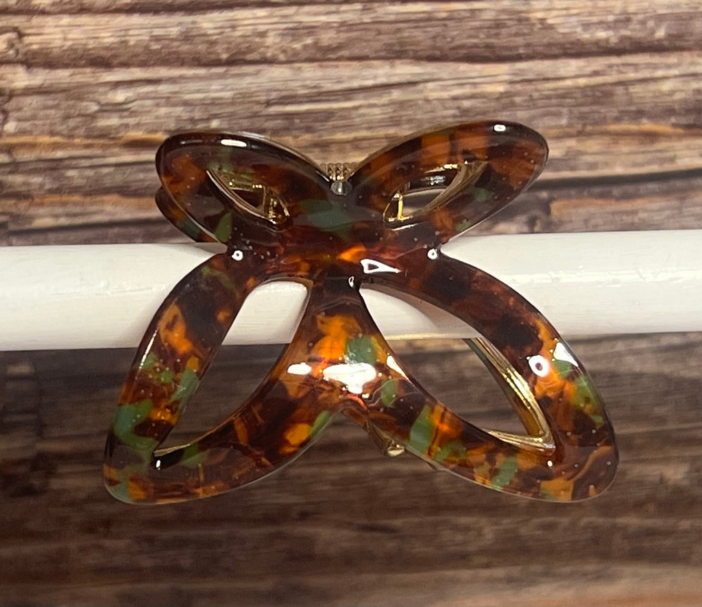Hair Claw / Clip - Vintage Butterfly