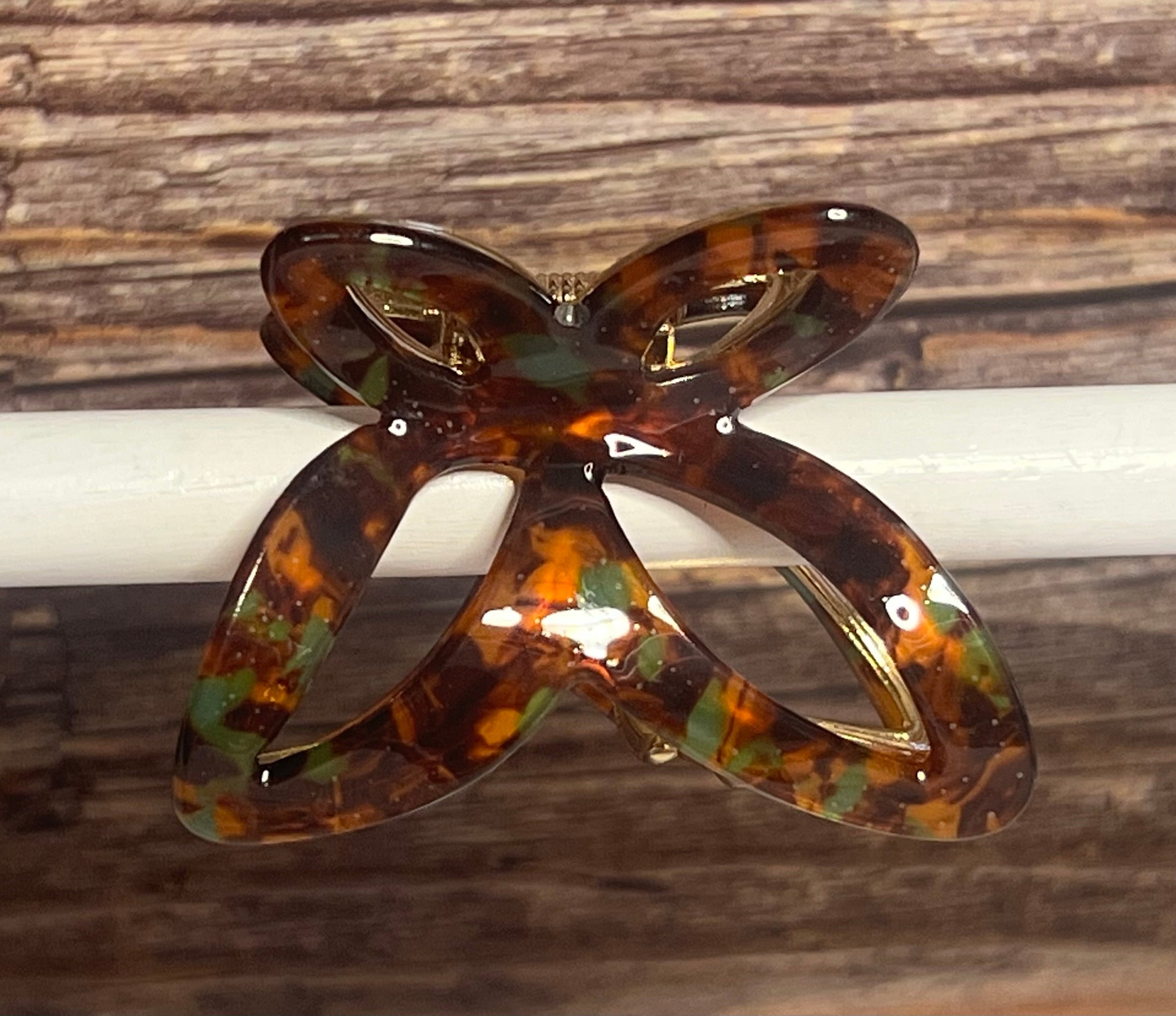 Hair Claw / Clip - Vintage Butterfly