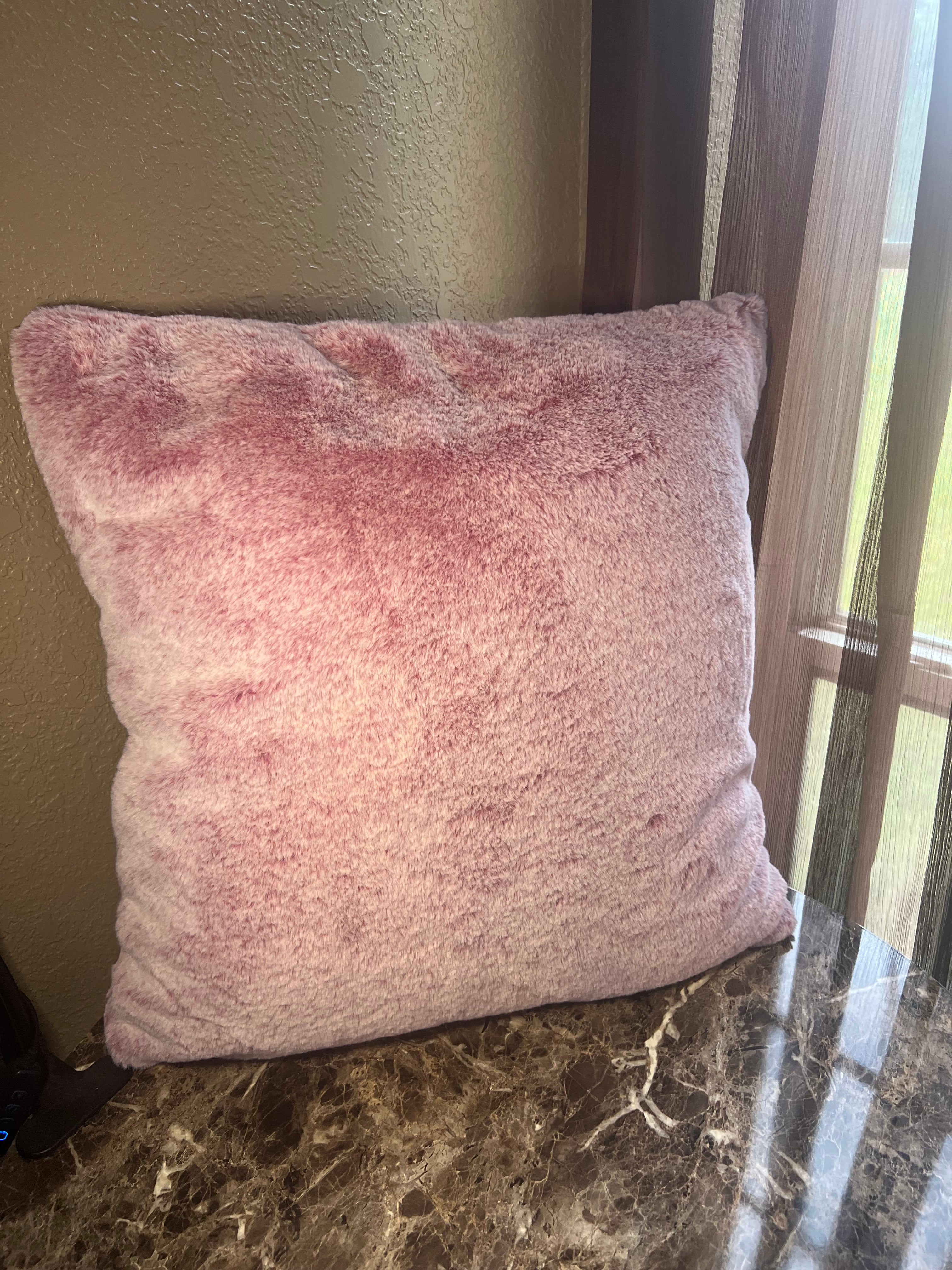 Minky Throw Pillow - Luxuriously Soft - Various Designs