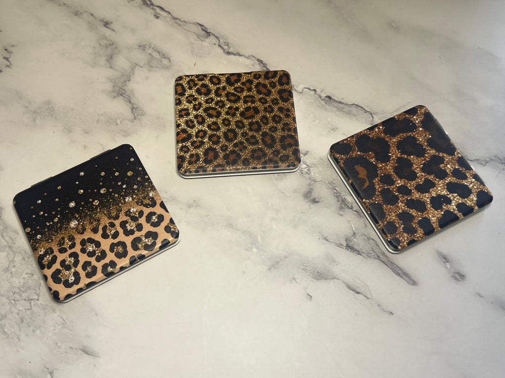 Pocket Mirror - Leopard - Various Styles