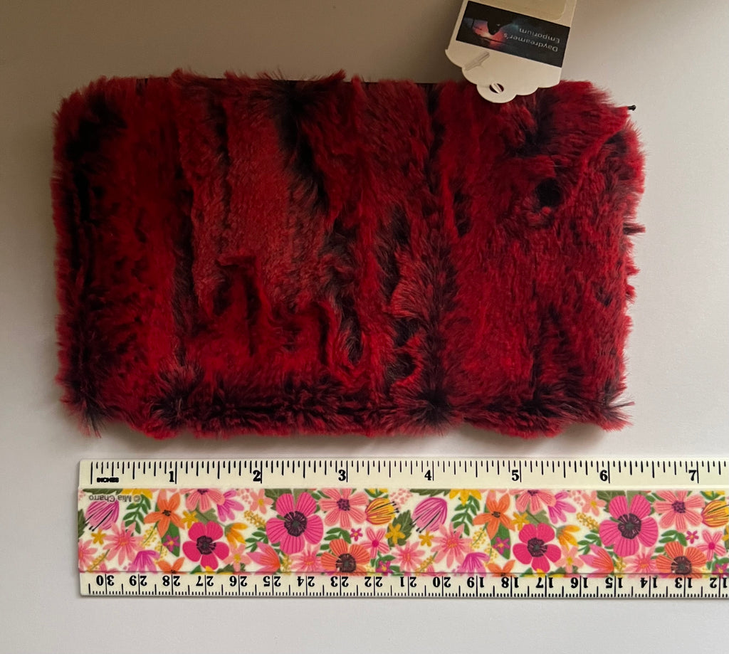Minky Cardinal Fox Pouch Bag