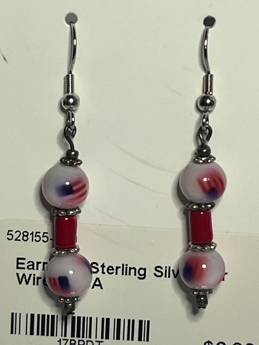Earring - Sterling Silver Ear Wire -