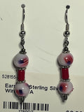 Earring - Sterling Silver Ear Wire -