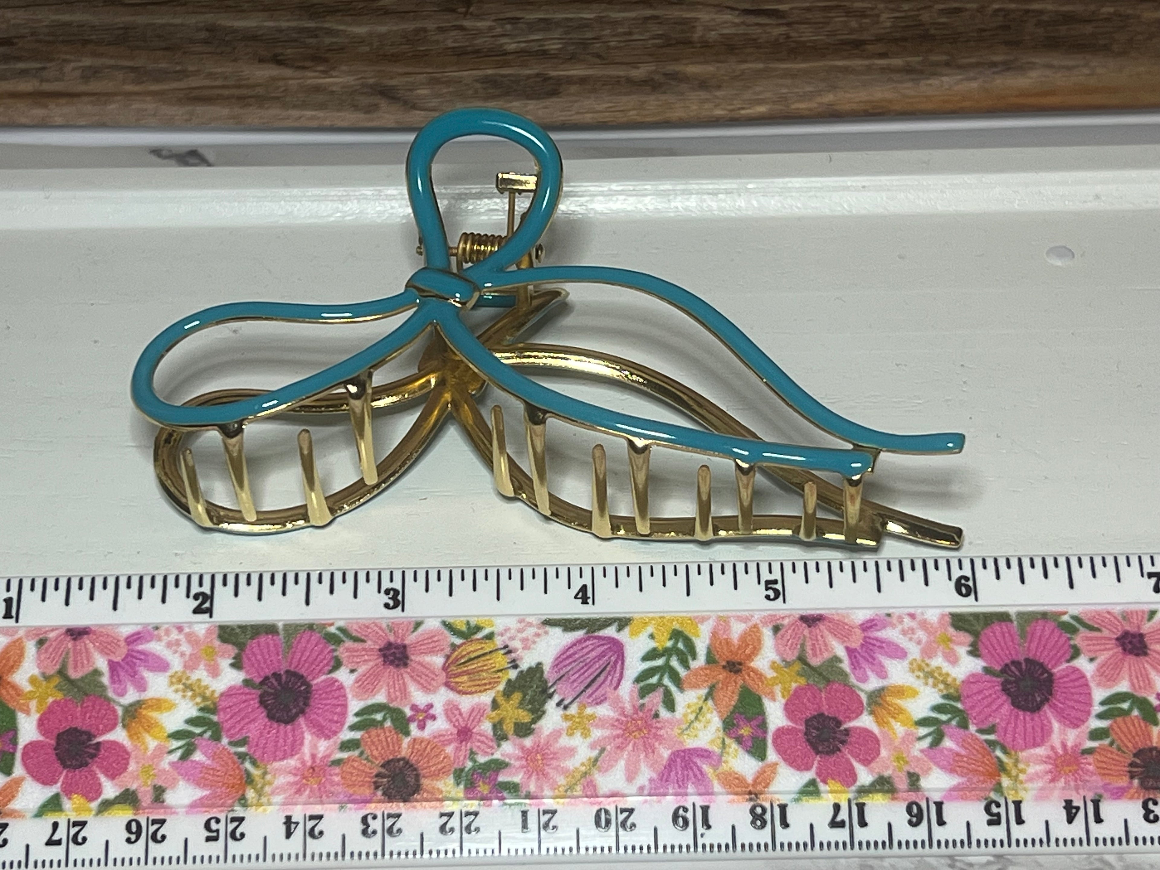 Hair Claw / Clip - Elegant Bow - Multi Color Choices