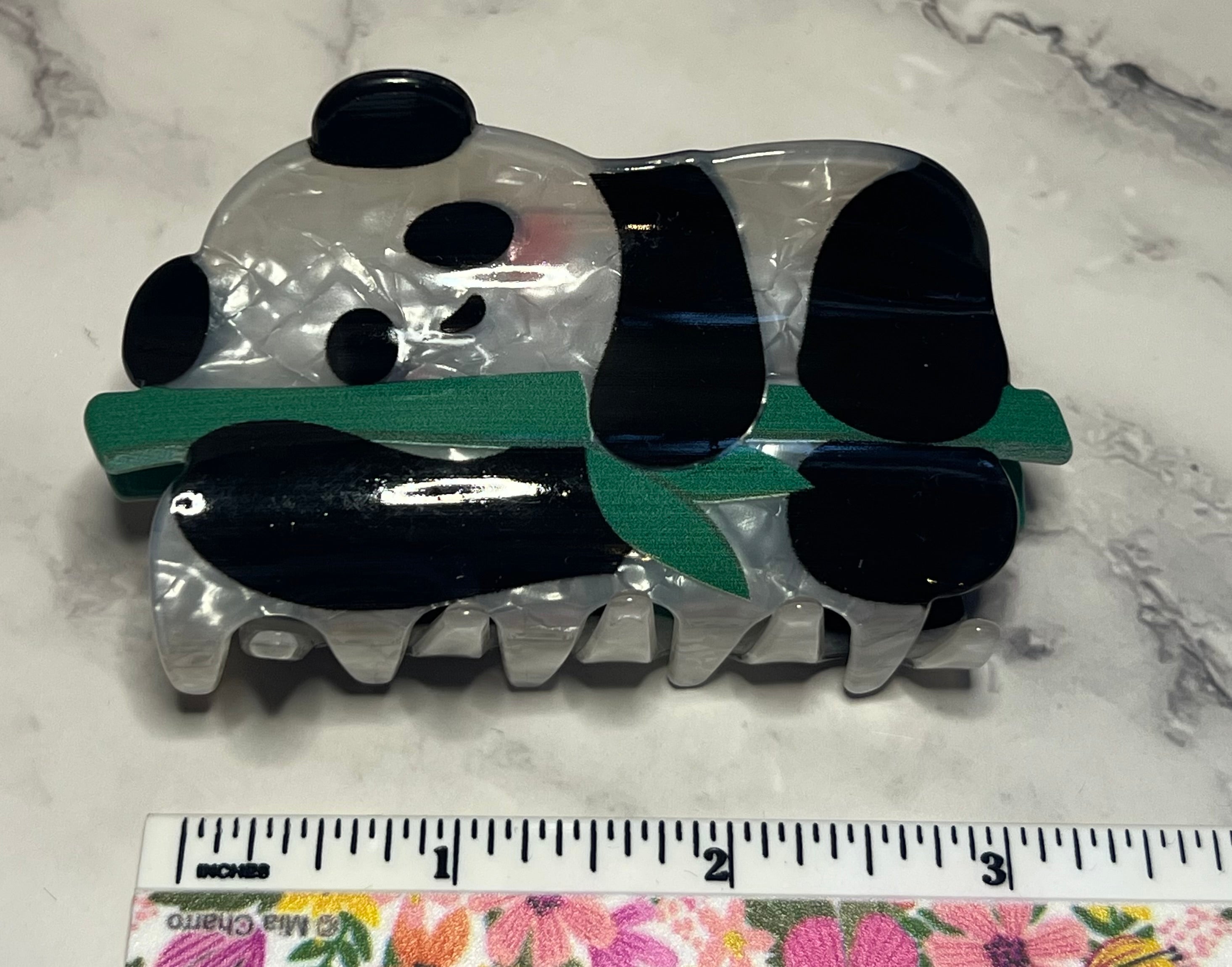 Hair Claw / Clip - Panda