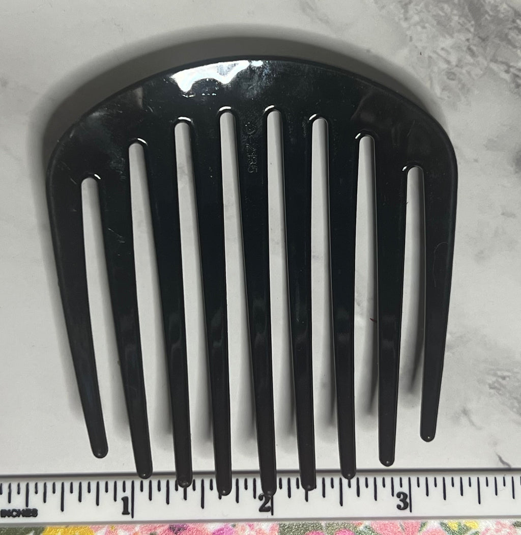 Hair Comb - Crystal Champagne or Vibrant Colors