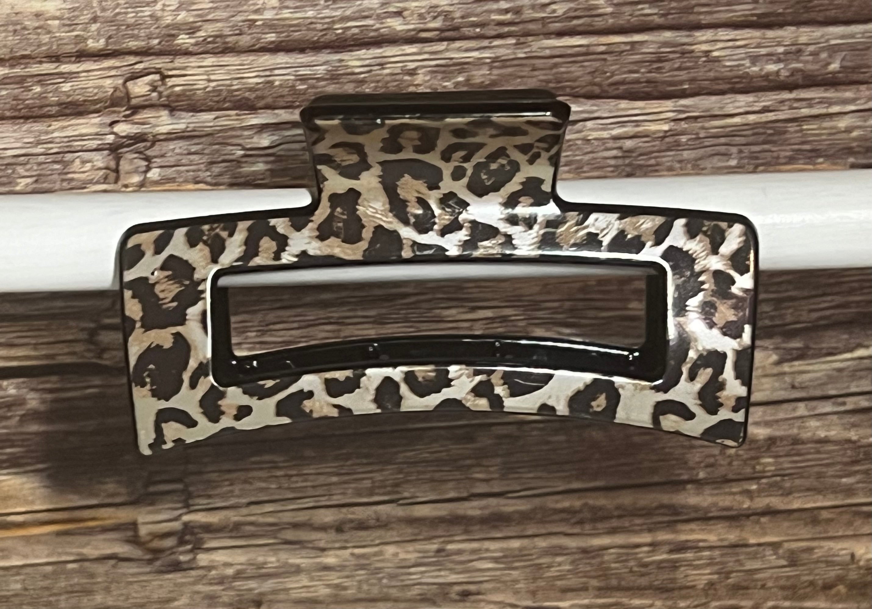 Hair Claw Clip - Leopard