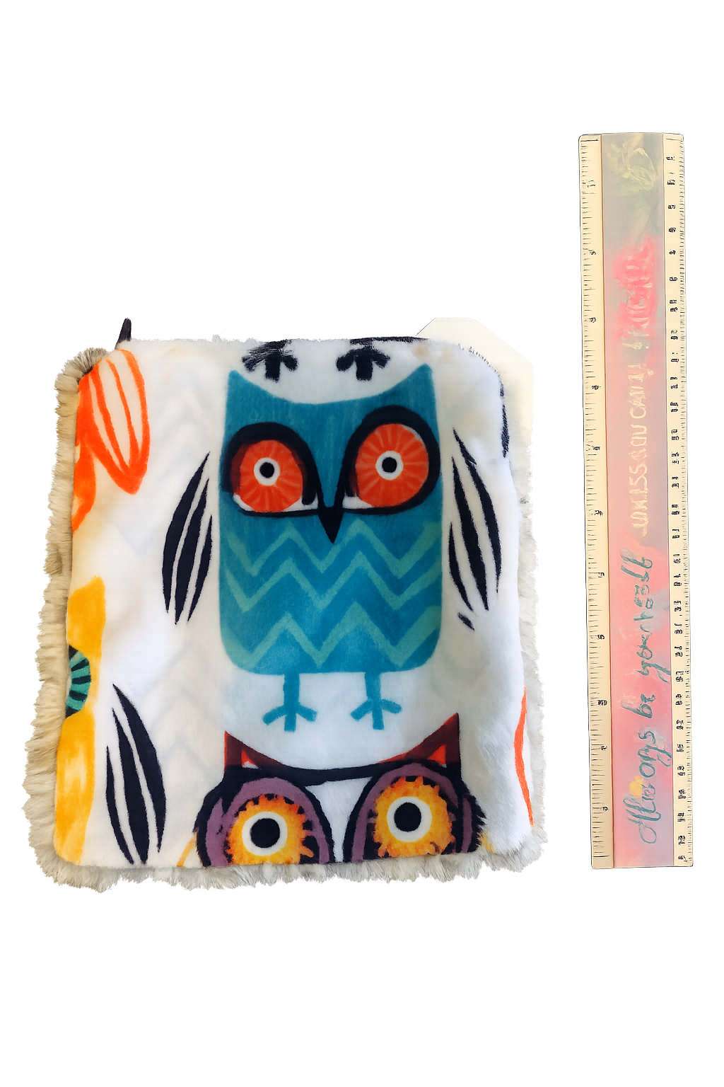 Minky Pouch - Owls