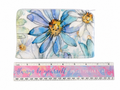 Minky Pouch - Blue Floral