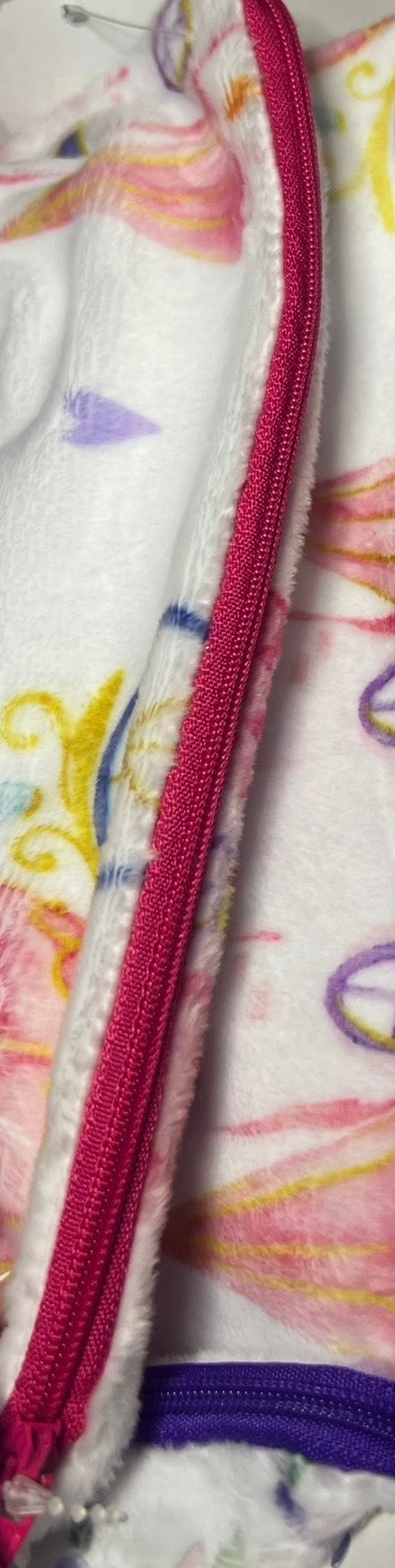 Minky 3-Piece Zipper Pouch Set - Fairy Tale Cuddle