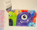 Minky Monsters Baby Pouch Bag