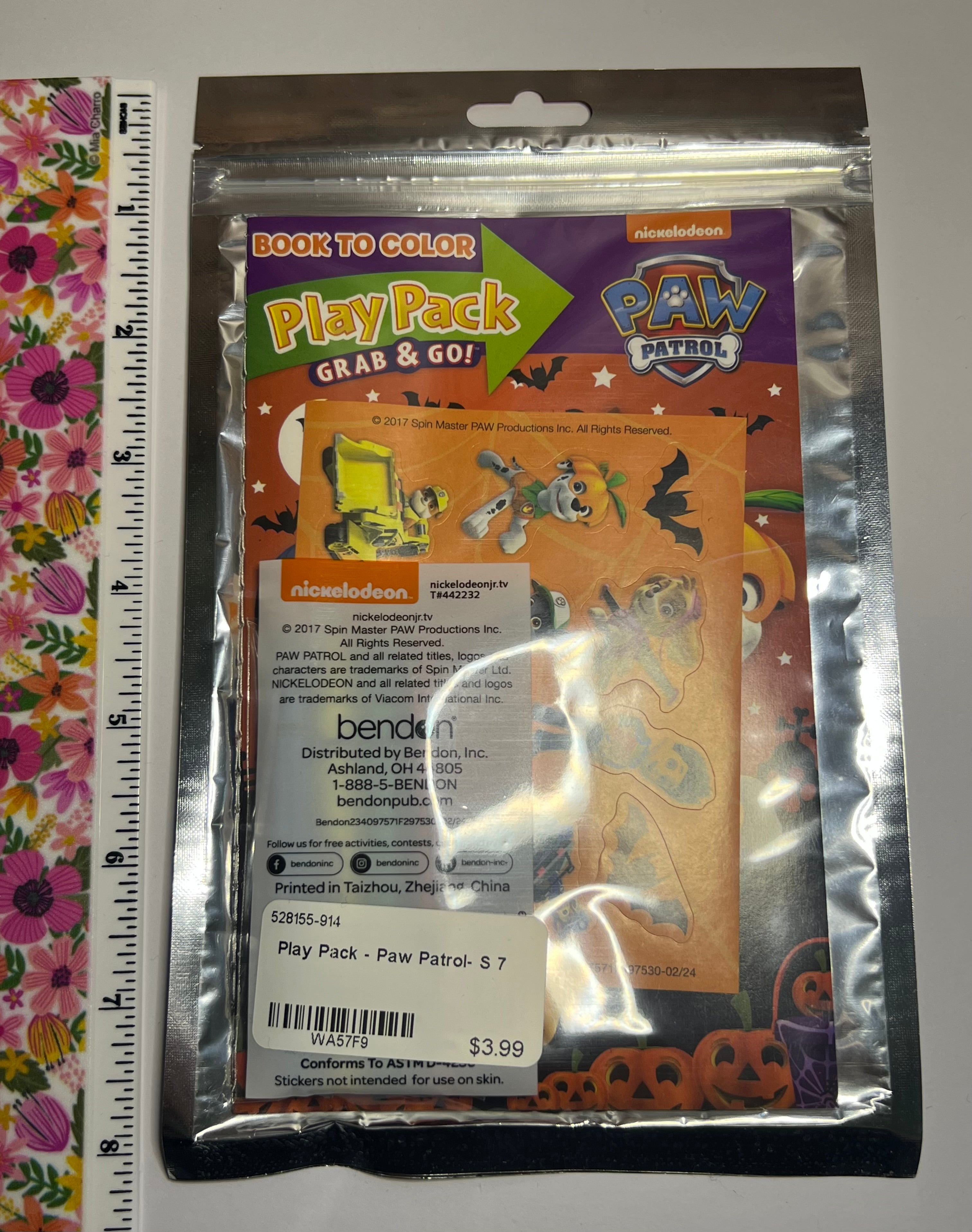 Grab-and Go Coloring Play-packs - Various Themes