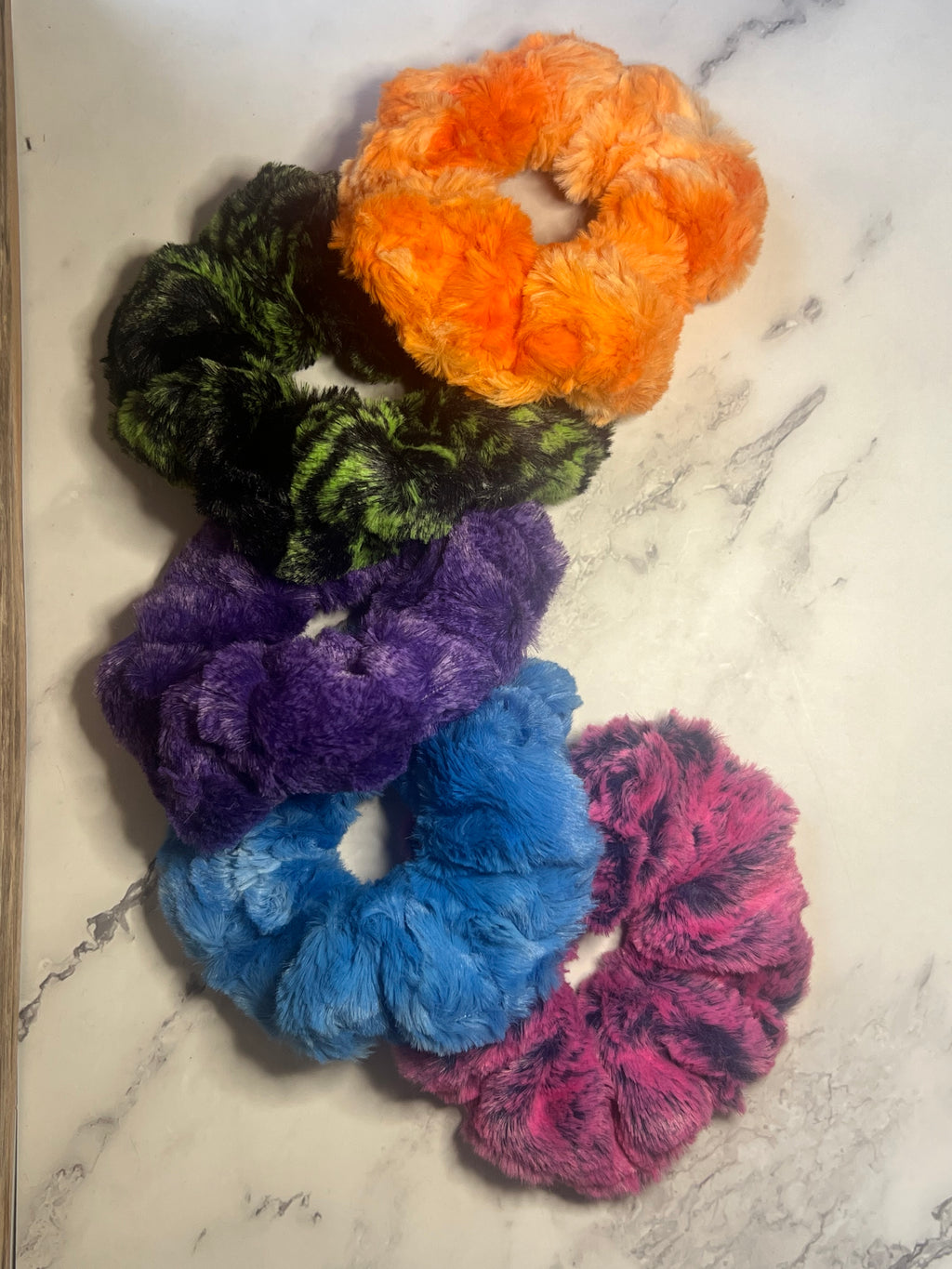 Minky Scrunchie - Various Colors To Choose From