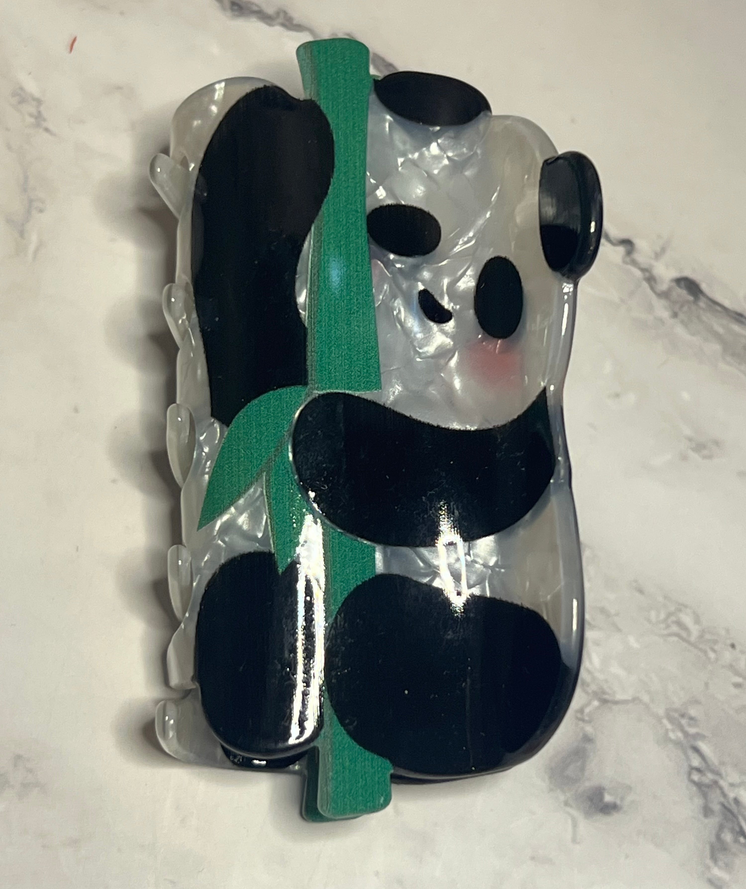 Hair Claw / Clip - Panda