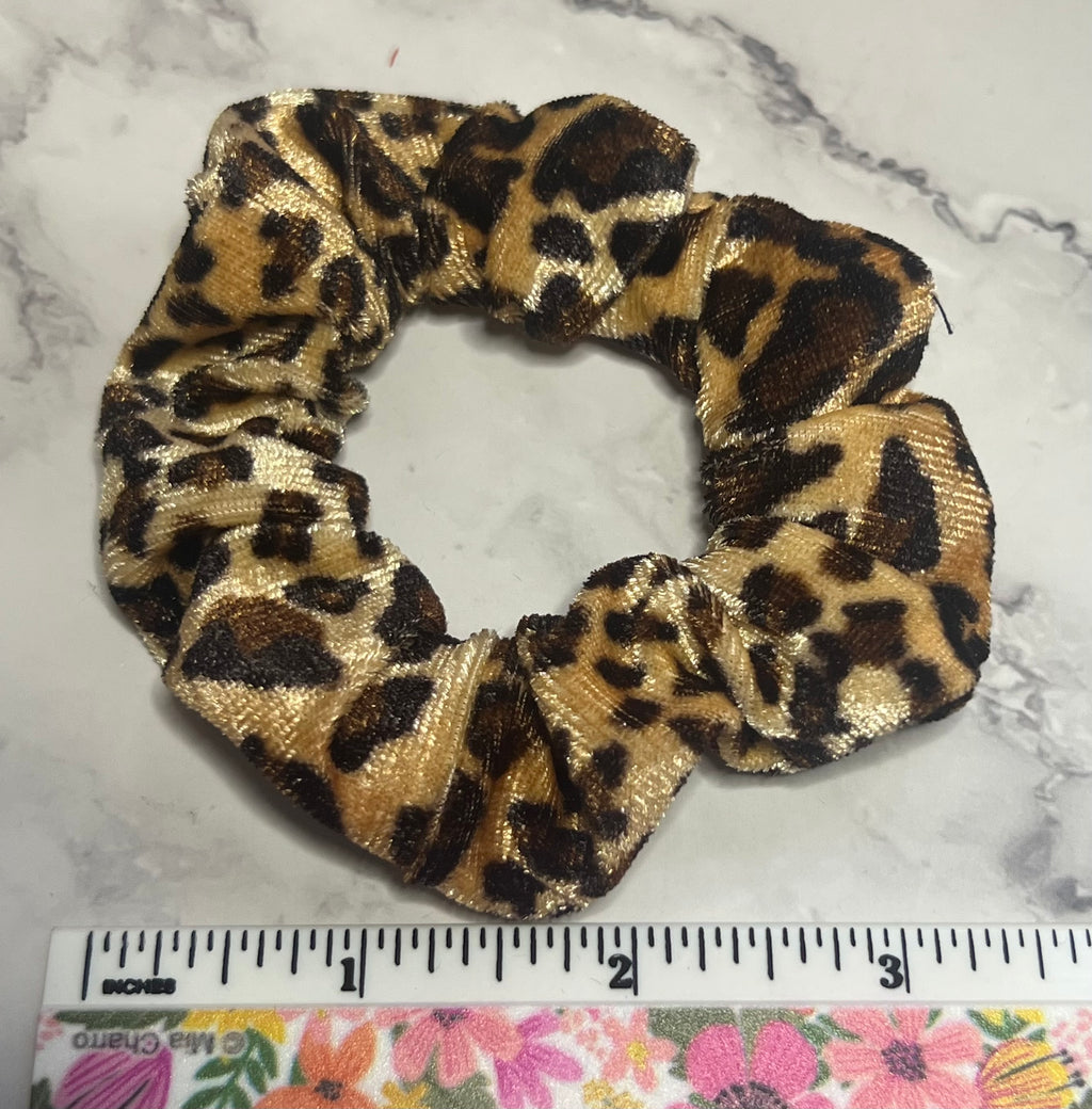Hair Scrunchie - Leopard Print