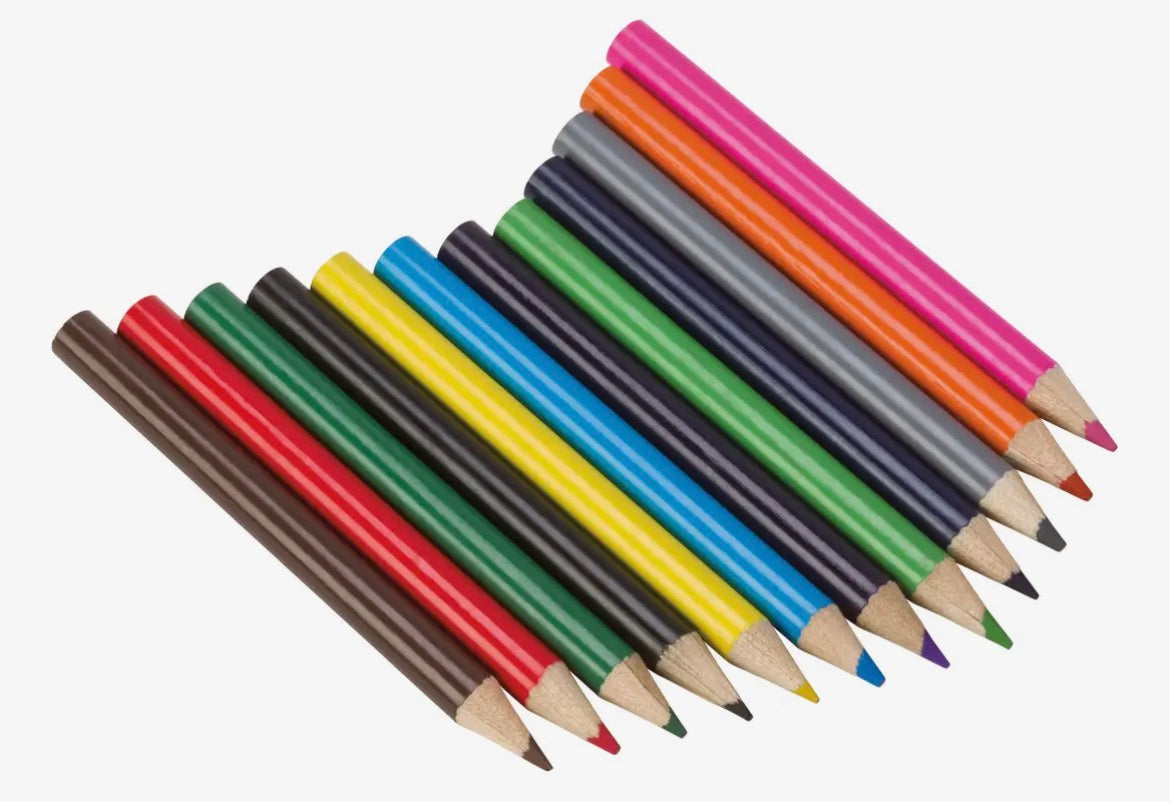 Mini Colored Pencils by Toysmith