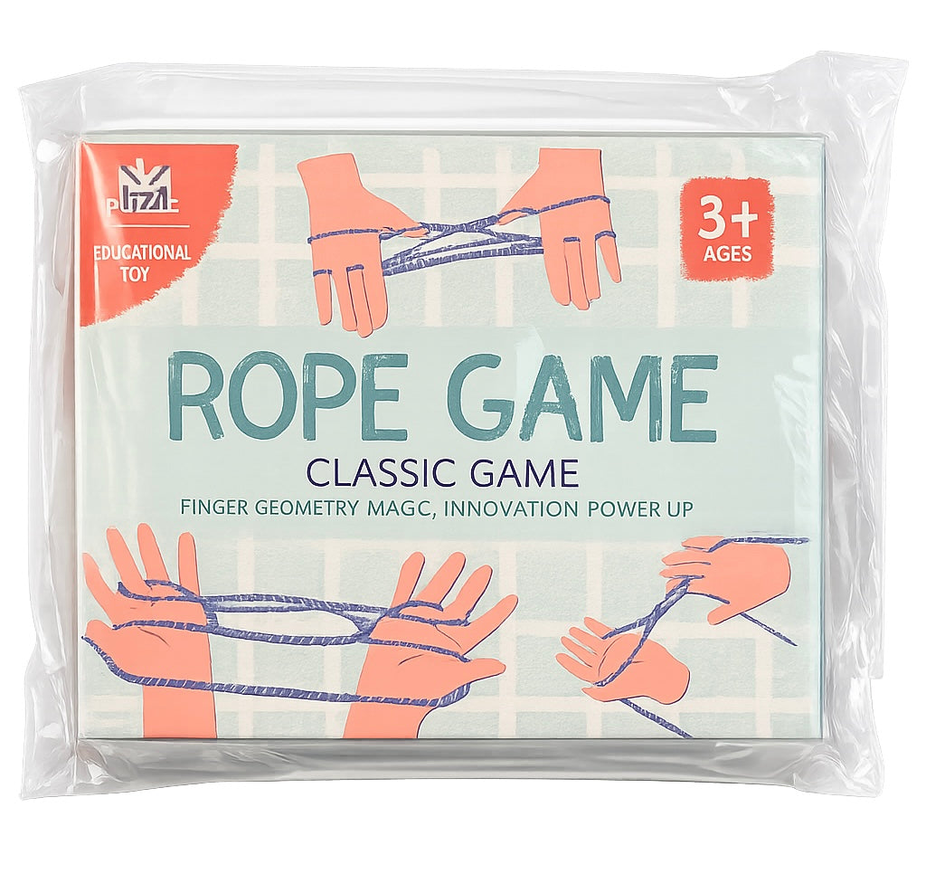 Classic Rope Game - Finger String with Instruction Cards