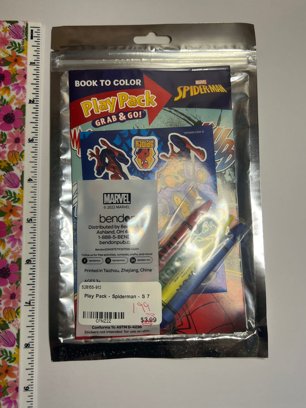 Grab-and Go Coloring Play-packs - Various Themes